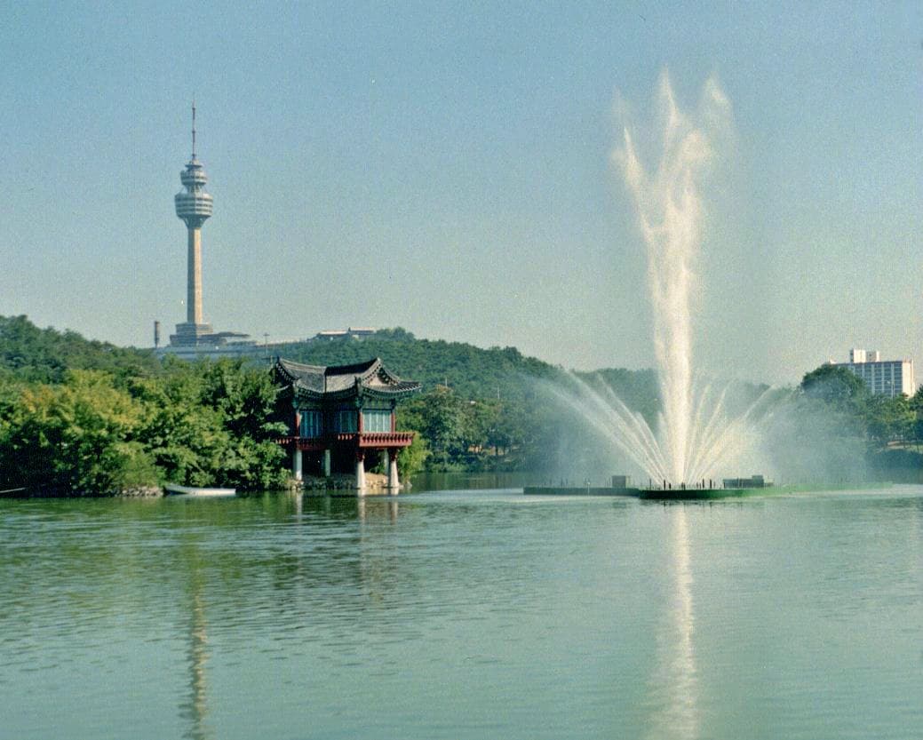 83 Tower and Duryu Park, Daegu