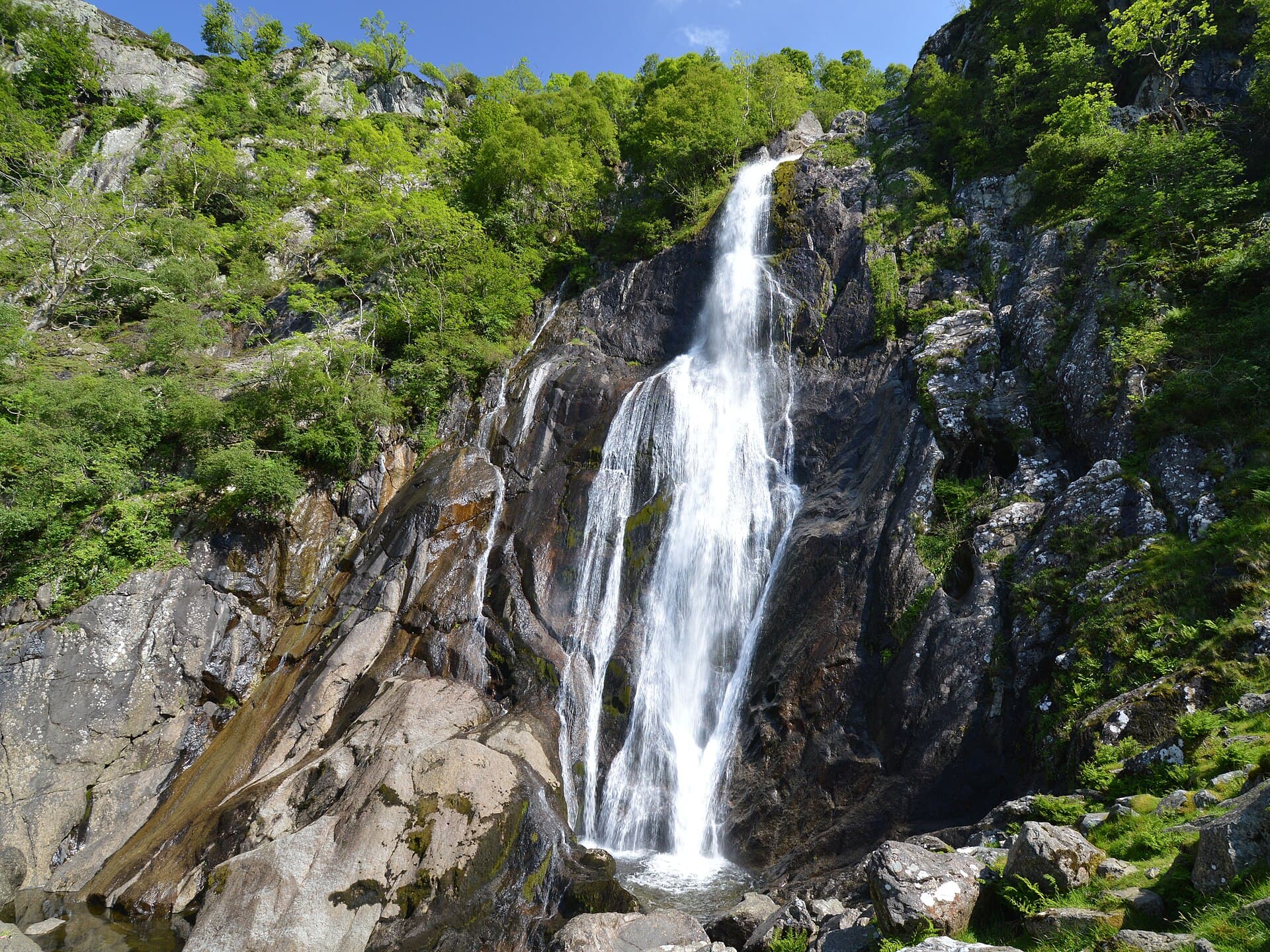 Aber Falls (Rhaeadr Fawr), Snowdonia