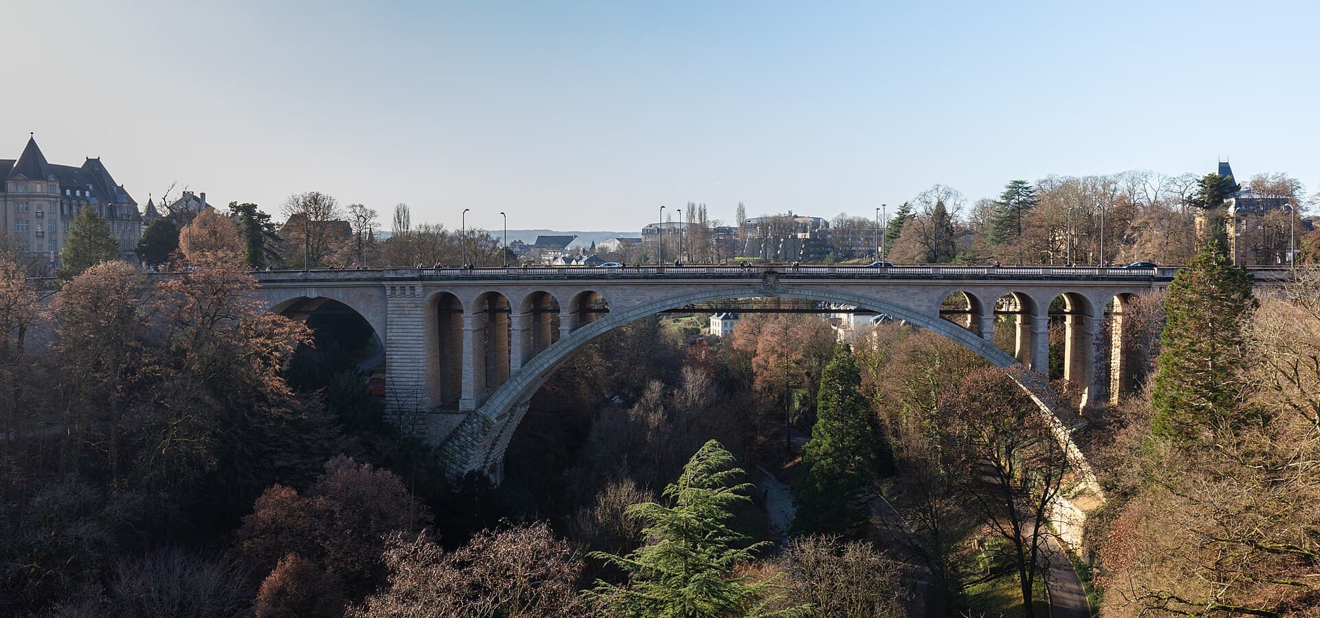 The Adolphe Bridge, Luxembourg City