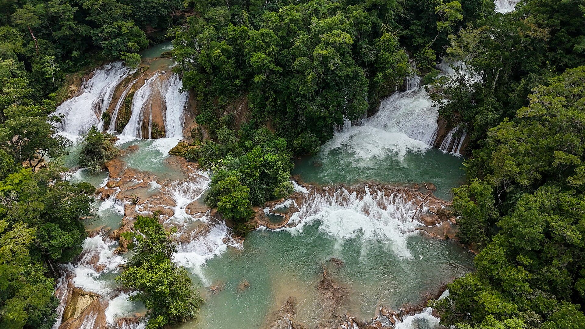 Agua Azul waterfalls