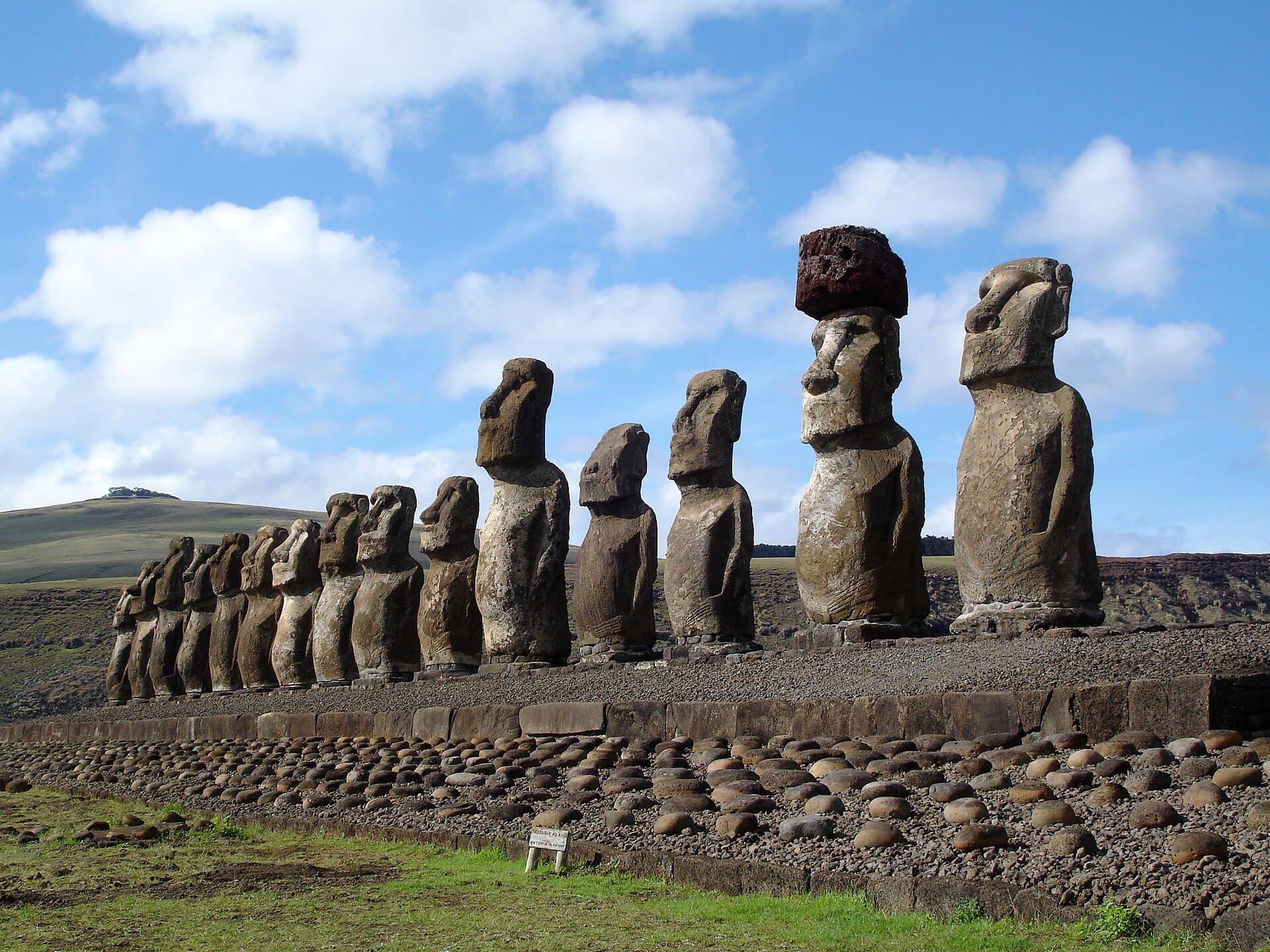 Ahu Tongariki and its moai