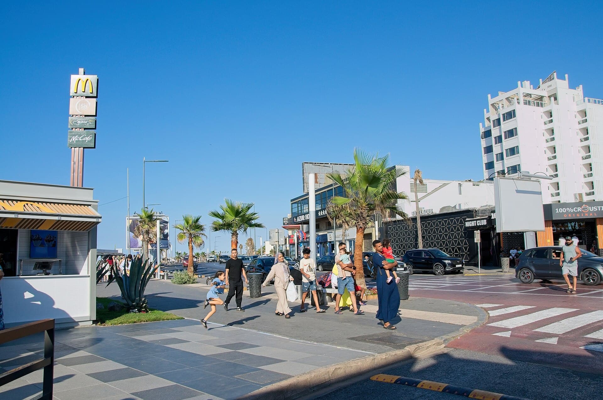 Ain Diab Corniche and Sidi Abderrahmane