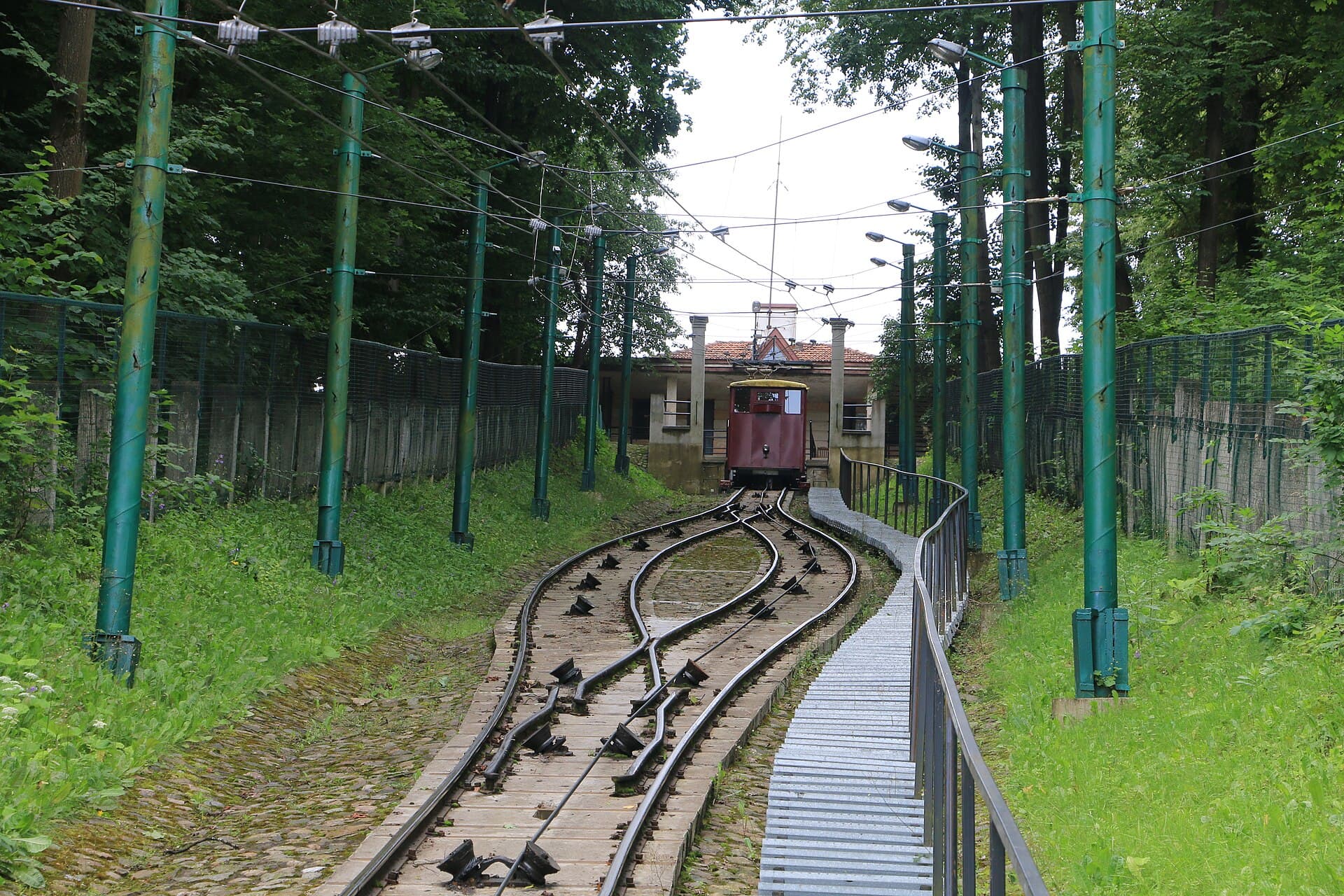 Aleksotas Funicular, Kaunas