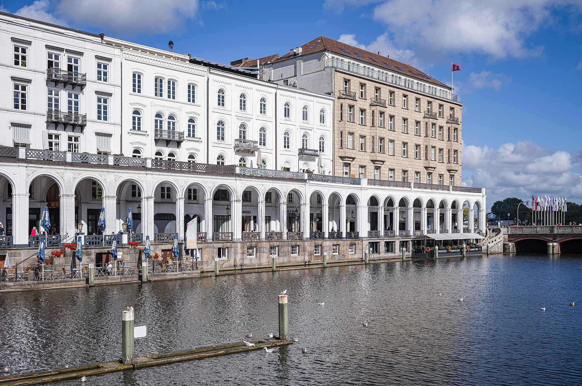 The Alster Arcades, Hamburg