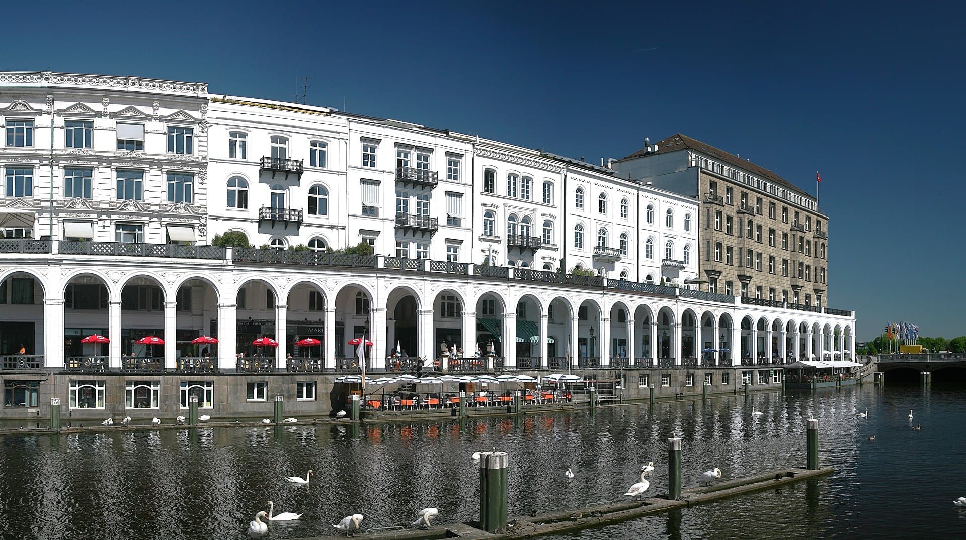 The Alster Arcades, Hamburg