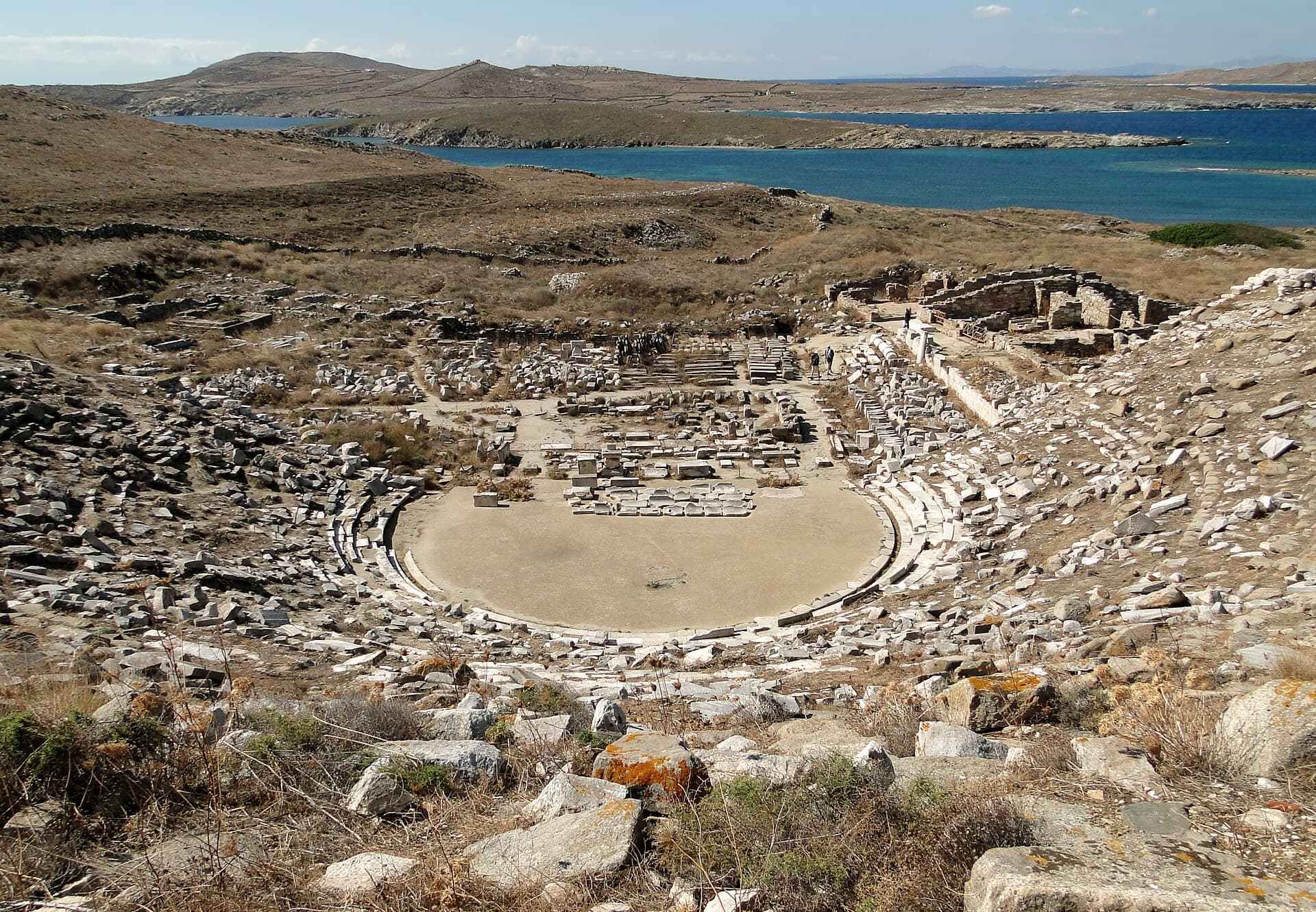 The Ancient Theatre of Delos, Delos