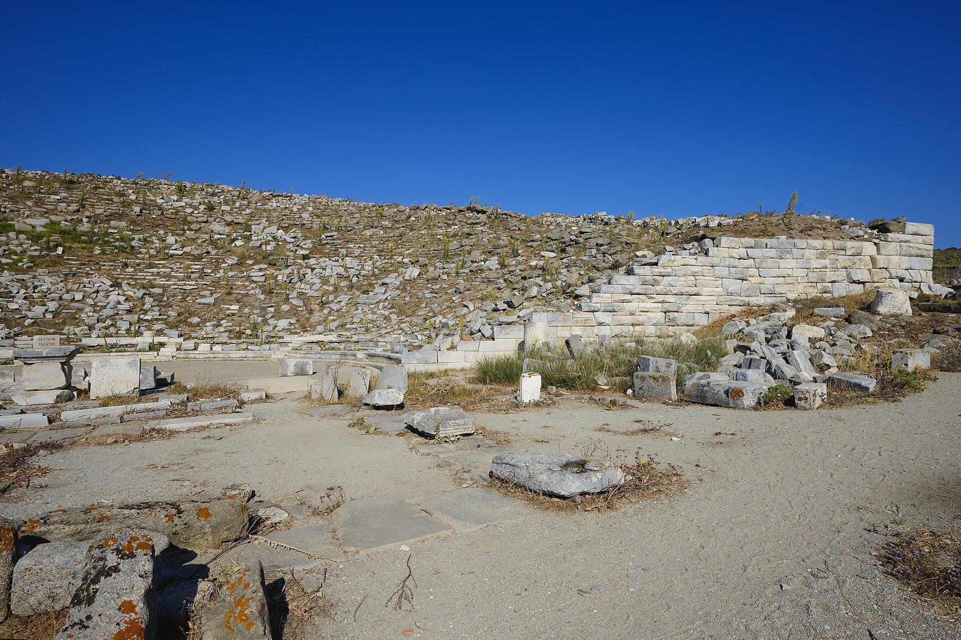 The Ancient Theatre of Delos, Delos