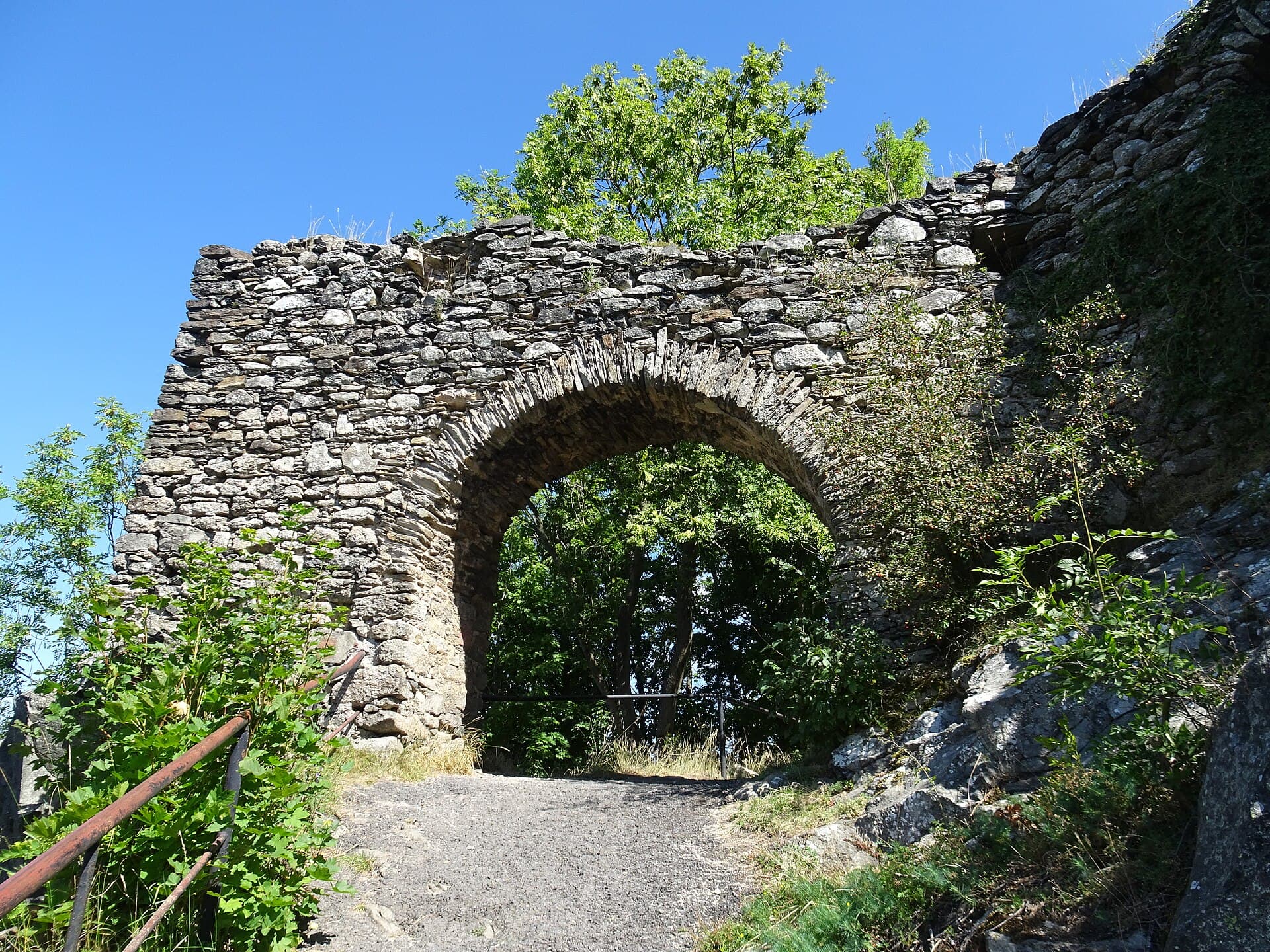 Andělská Hora Castle Ruins, Andělská Hora