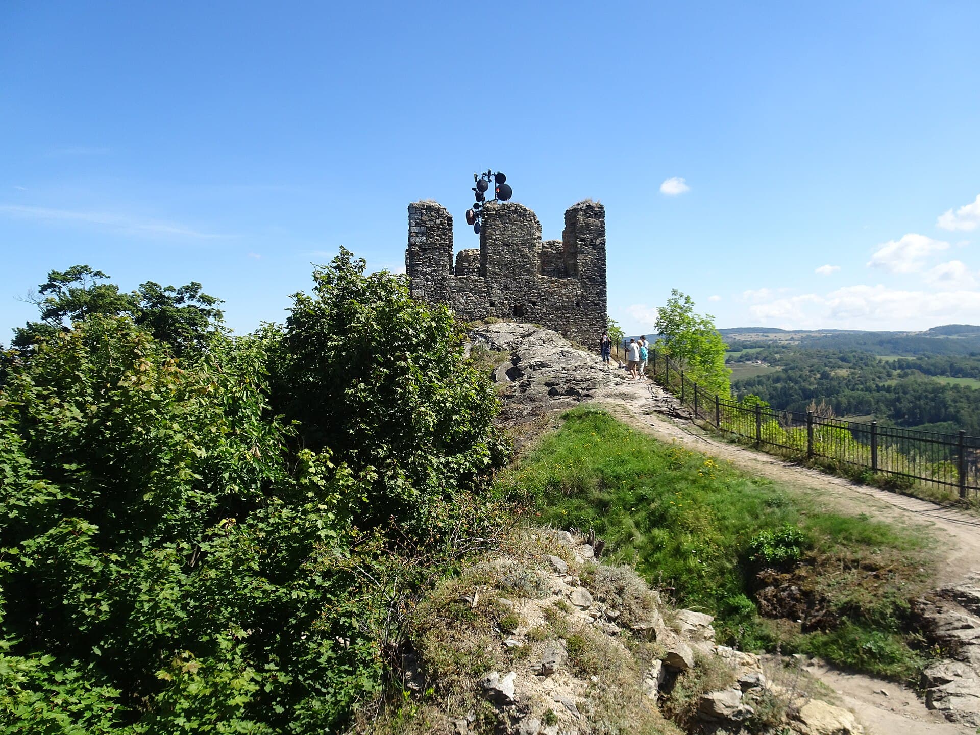 Andělská Hora Castle Ruins, Andělská Hora