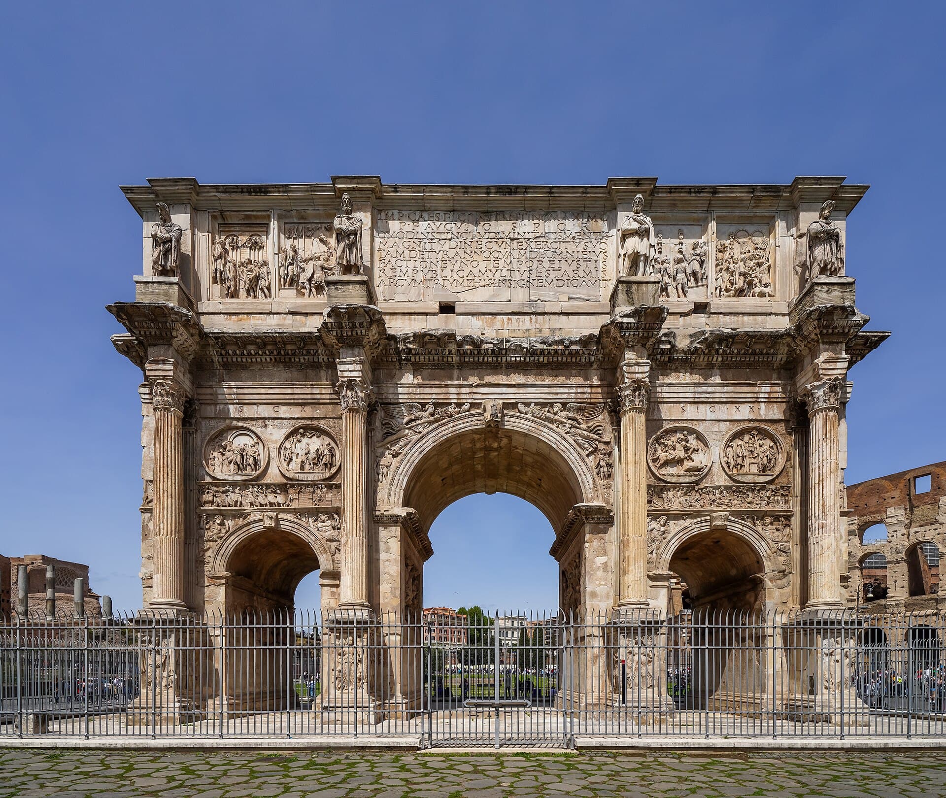 Arch of Constantine, Rome