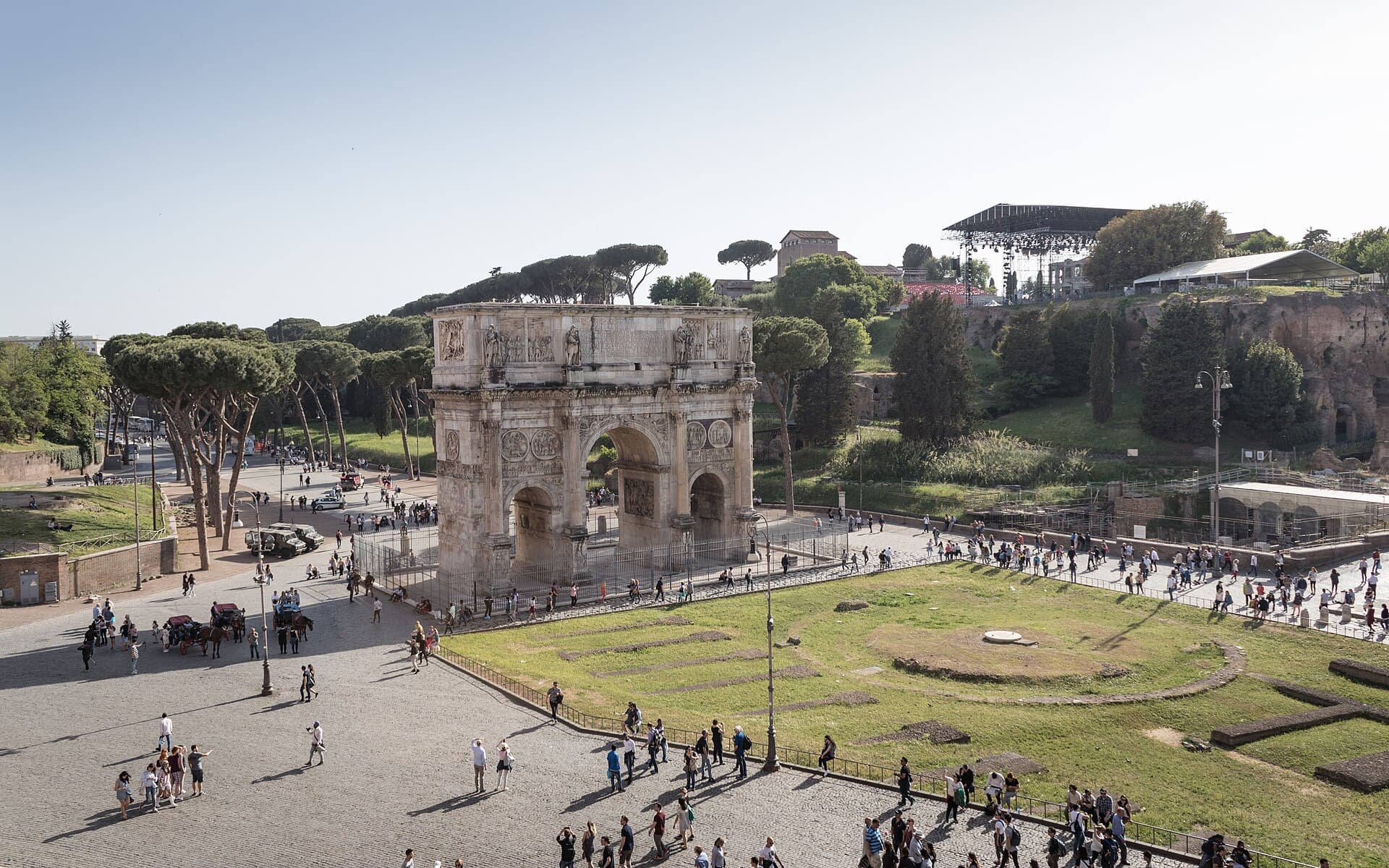 Arch of Constantine, Rome
