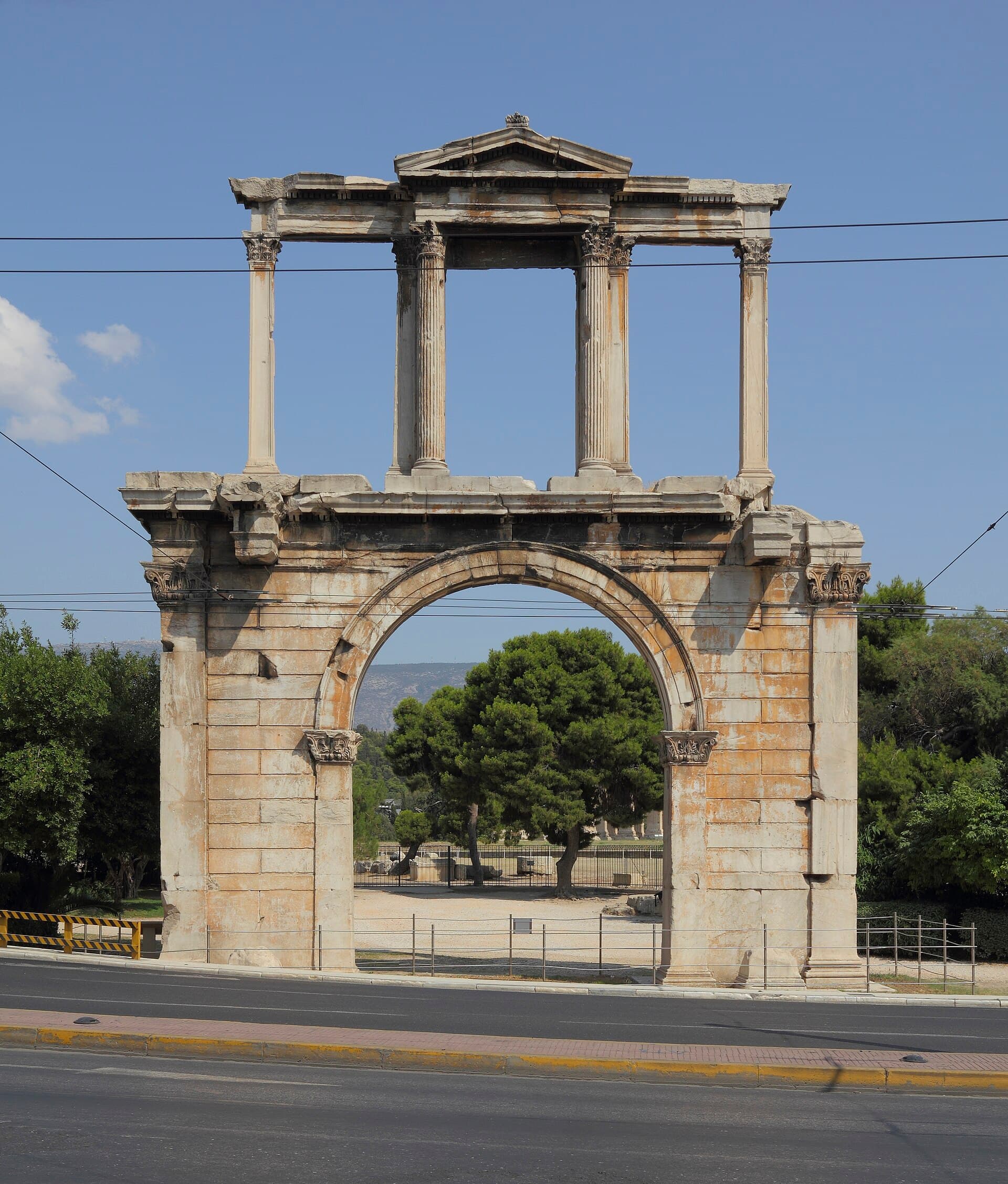 Arch of Hadrian, Athens