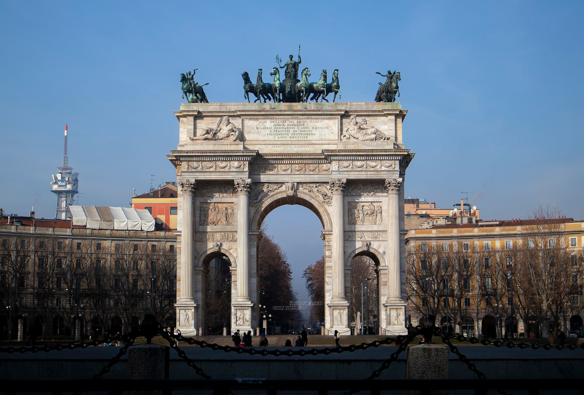 Arco della Pace, Milan