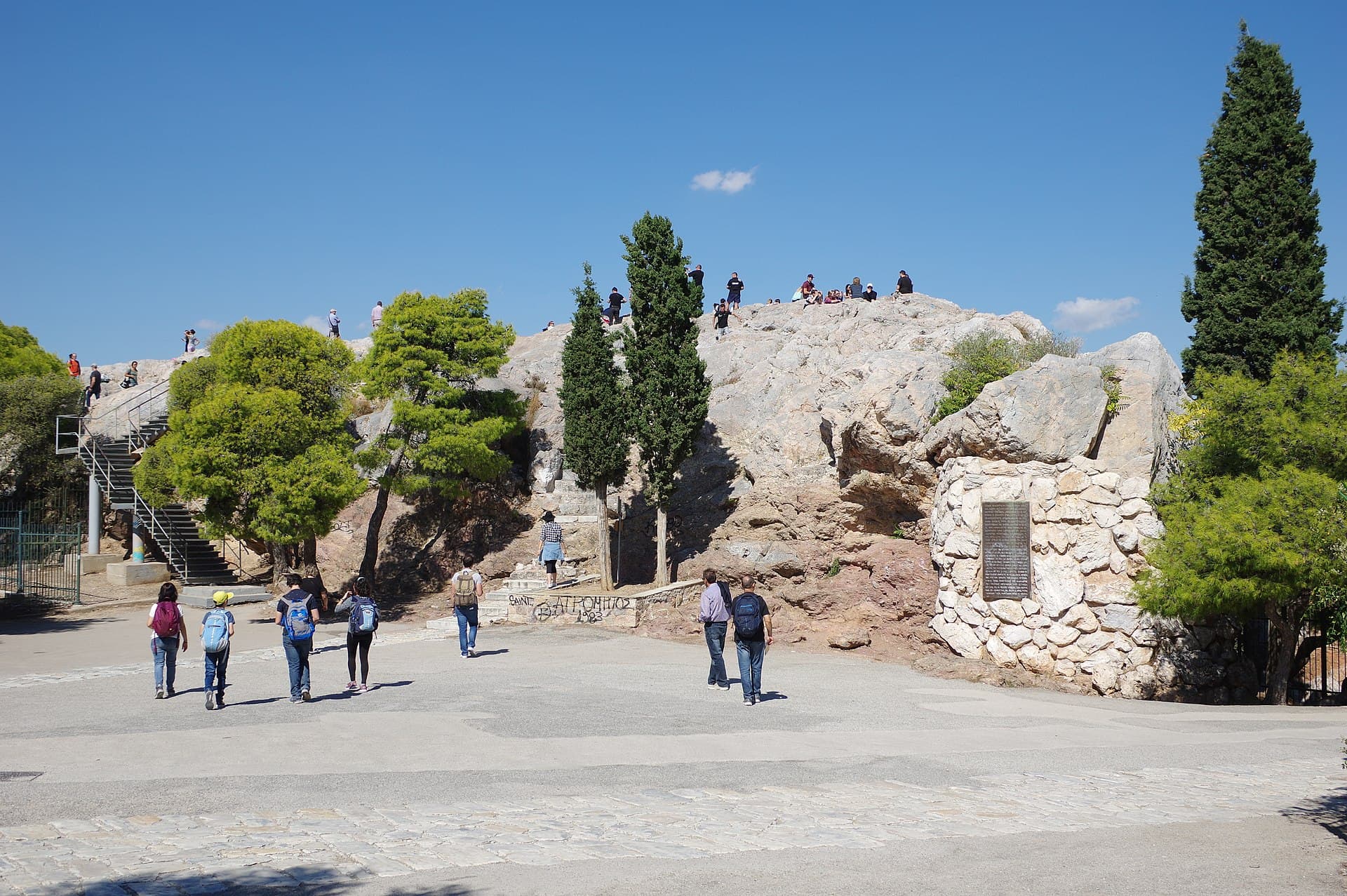 The Areopagus Rock, Athens
