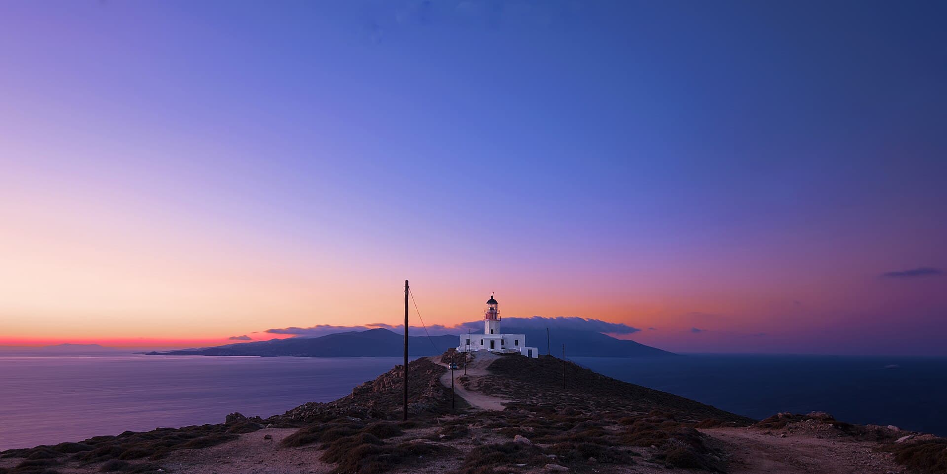 The Armenistis Lighthouse, Mykonos
