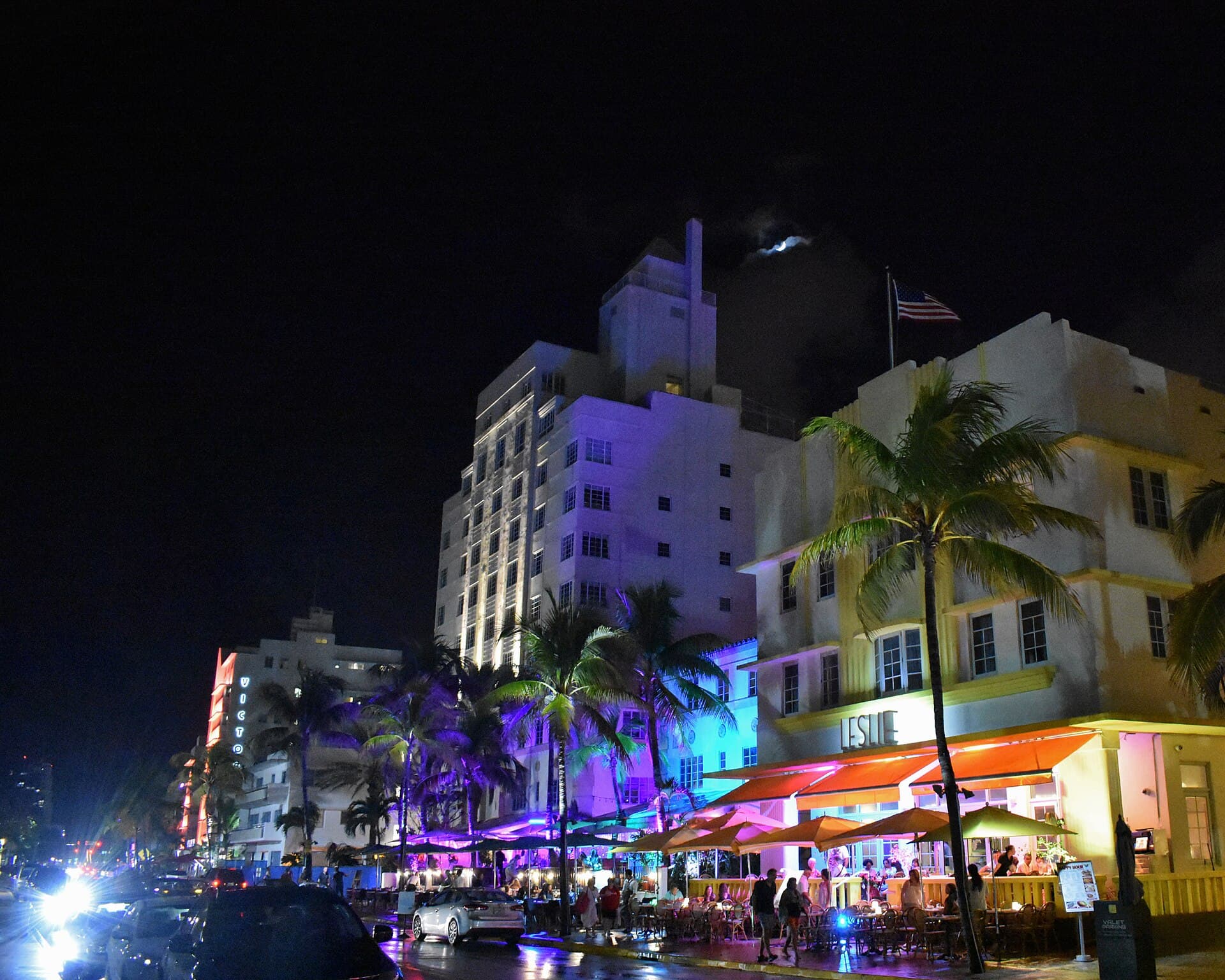 Art Deco District and Ocean Drive
