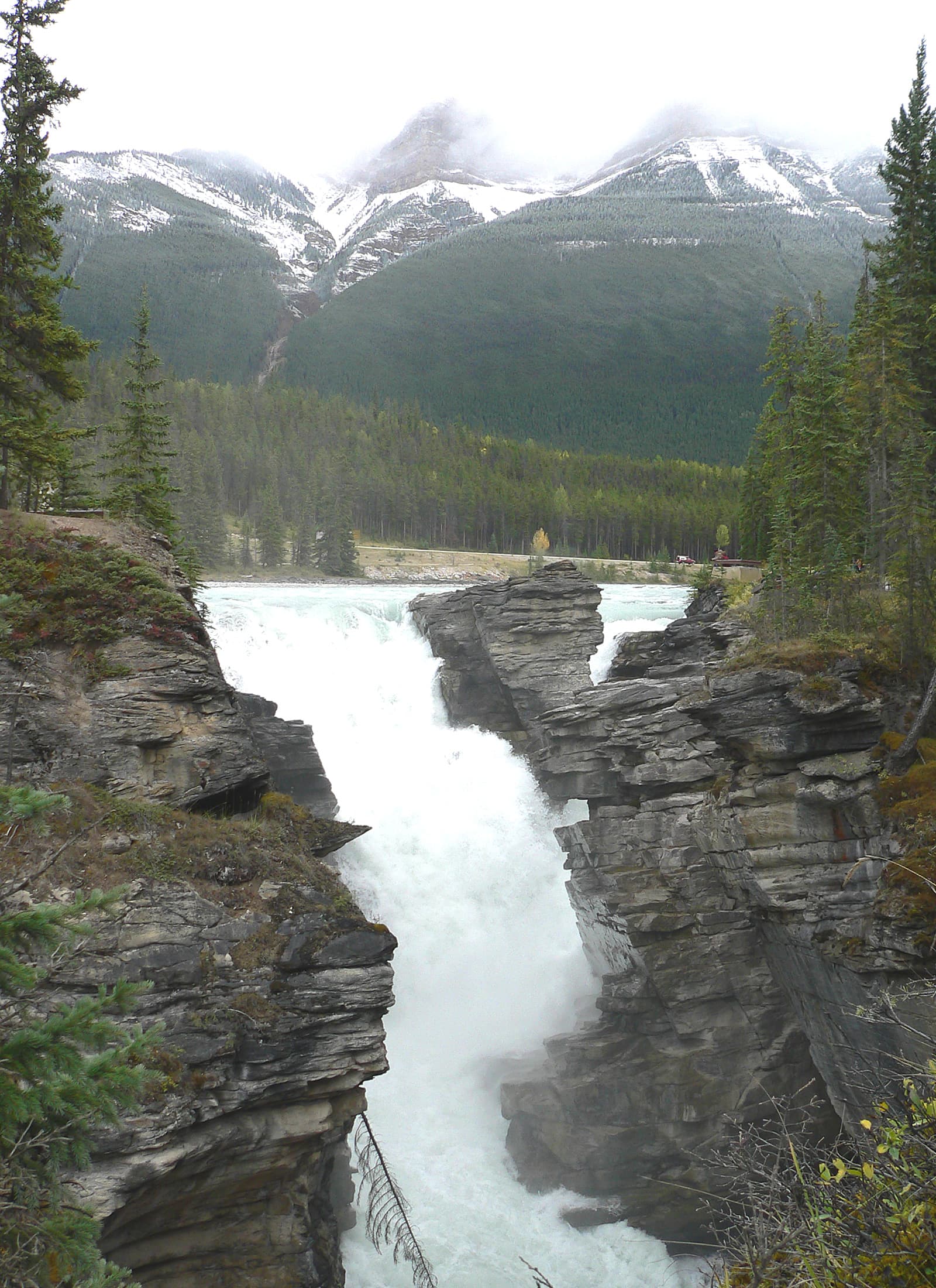 Athabasca Falls, Icefields Parkway