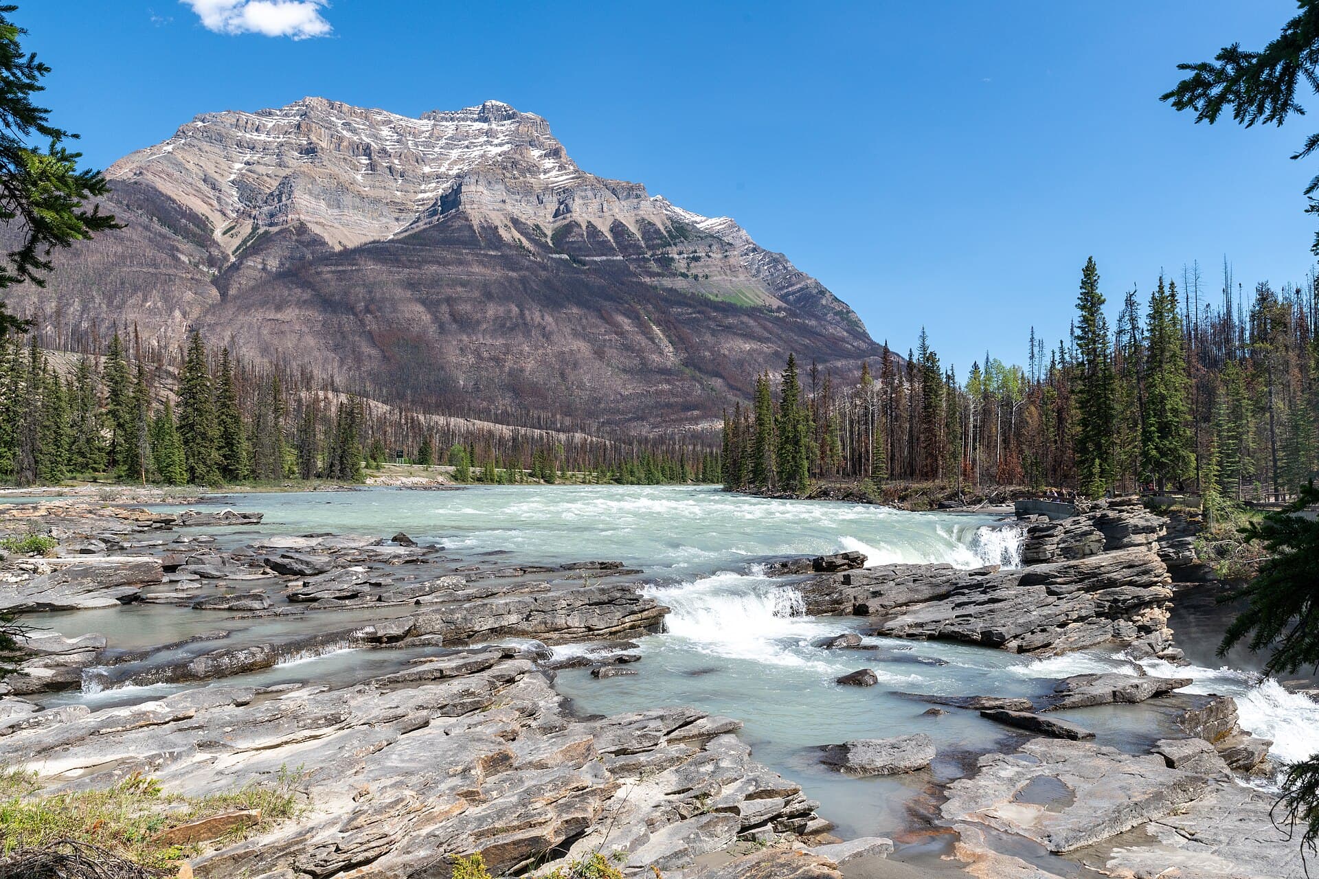 Athabasca Falls, Icefields Parkway