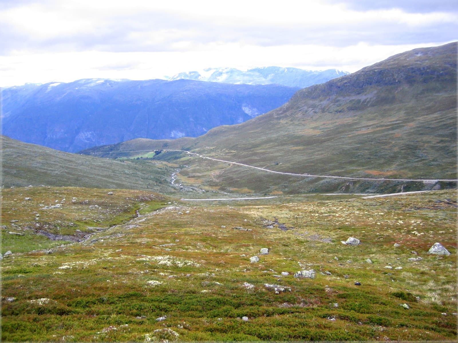 The Snow Road over Aurland, Bergen