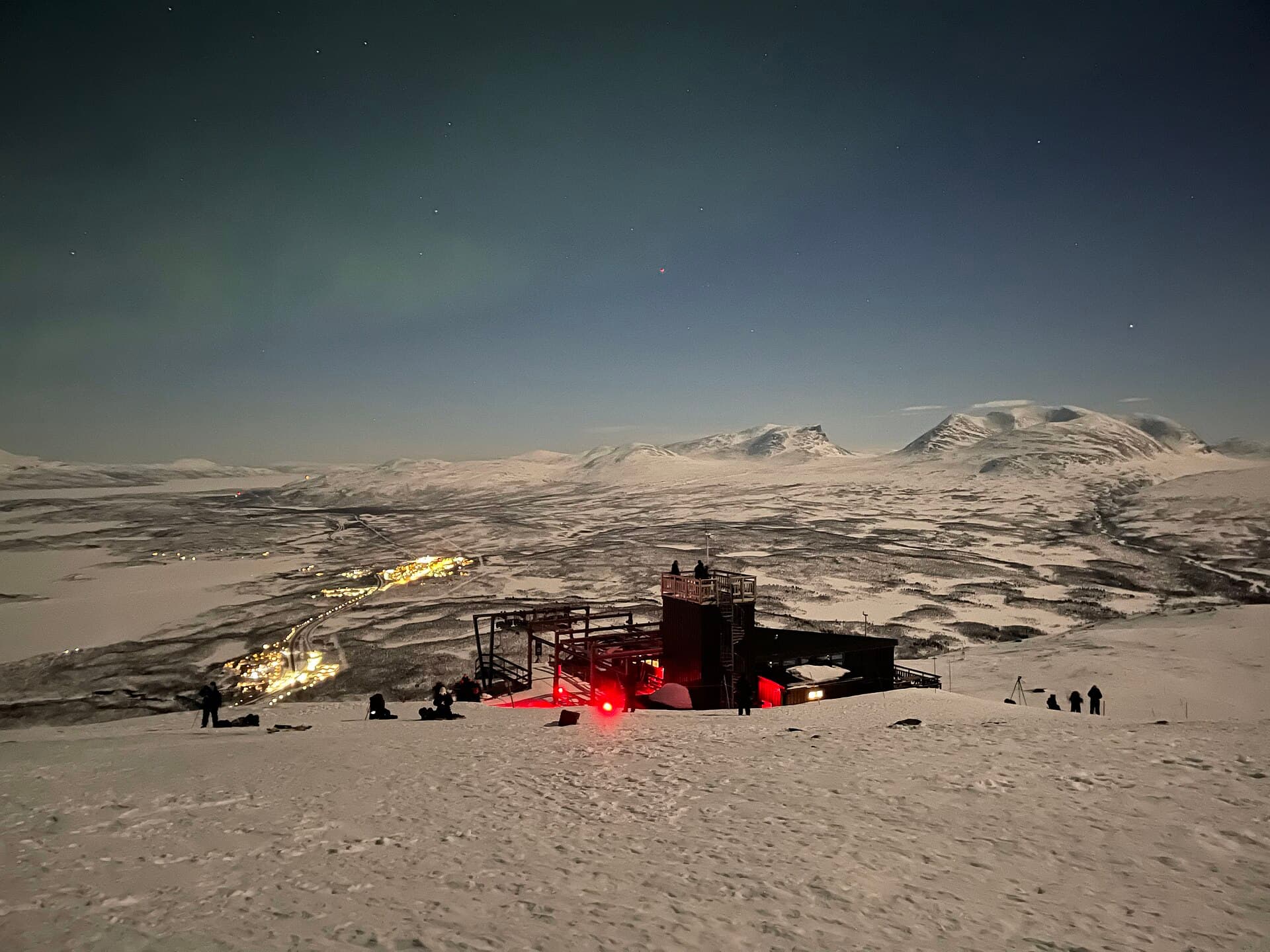 The Aurora Sky Station on Mount Nuolja