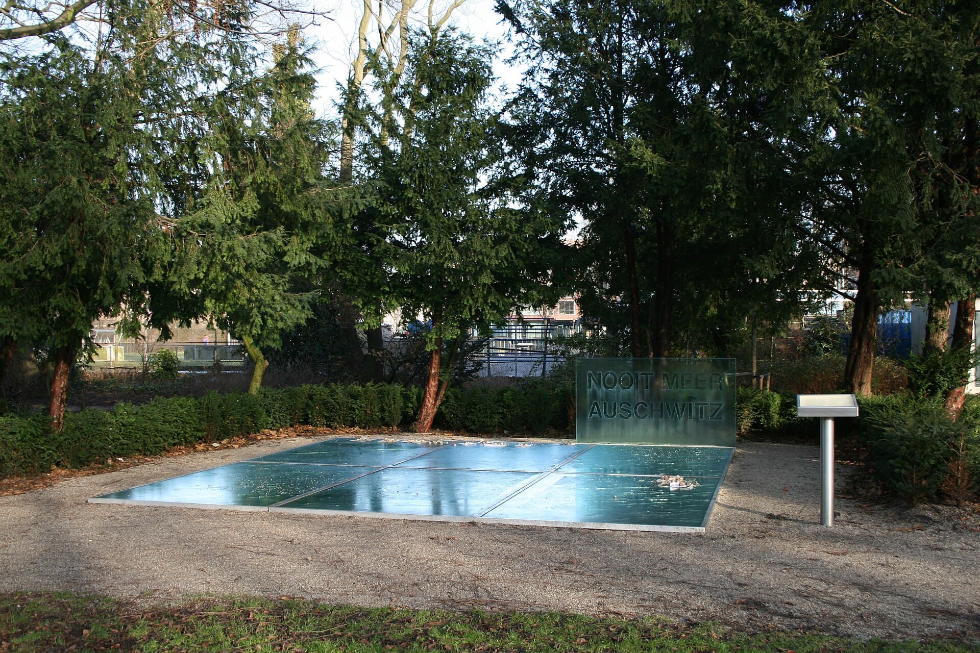 The Auschwitz Monument, Wertheimpark, Amsterdam