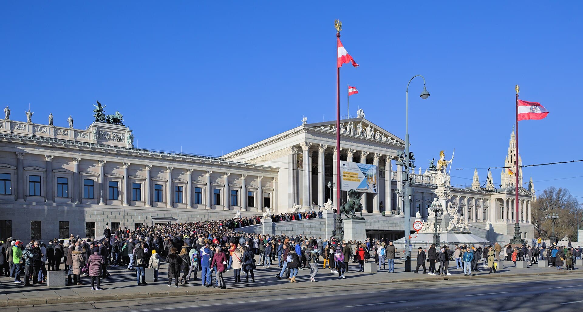 Austrian Parliament Building, Vienna