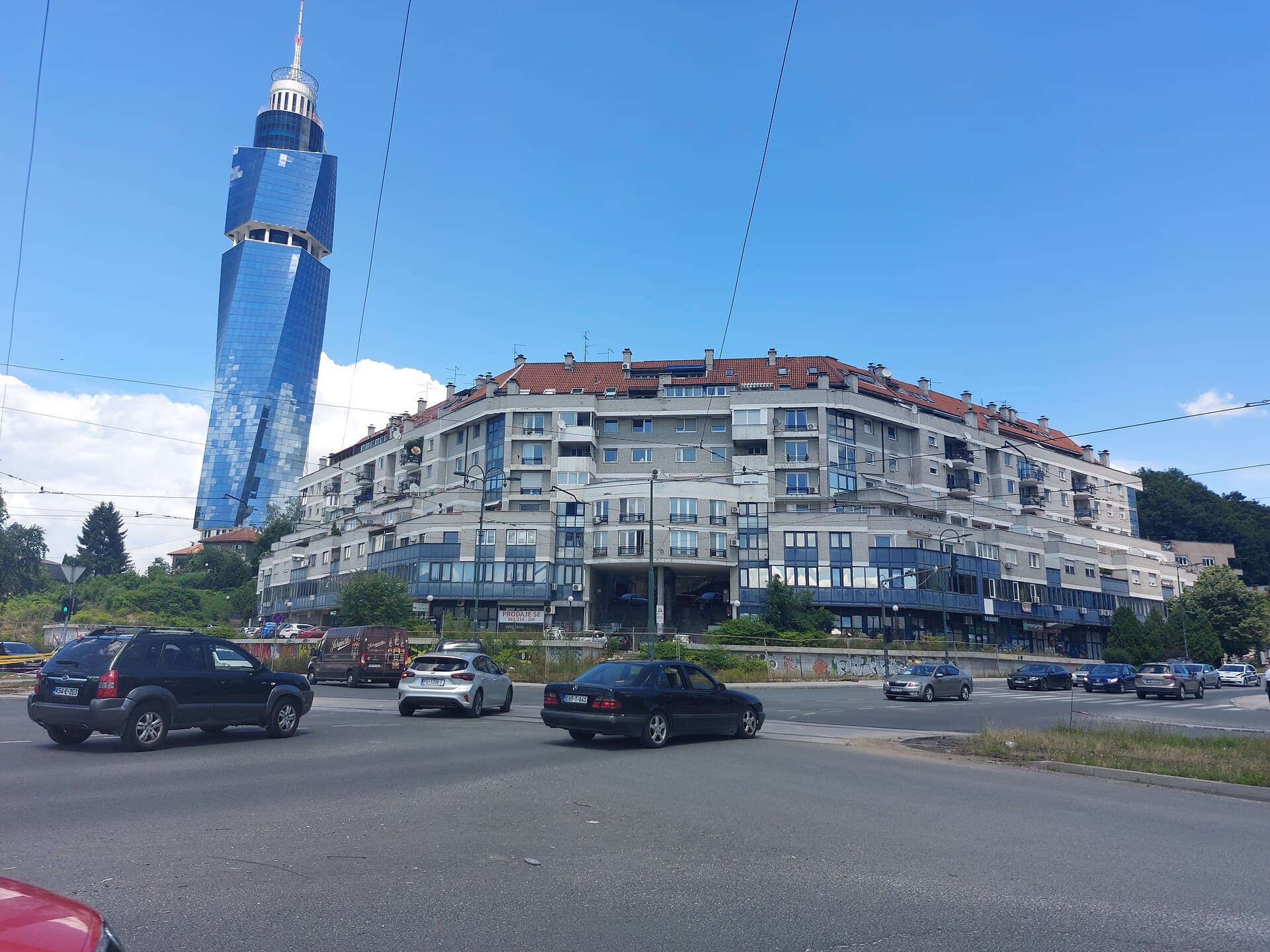 Avaz Twist Tower, Sarajevo