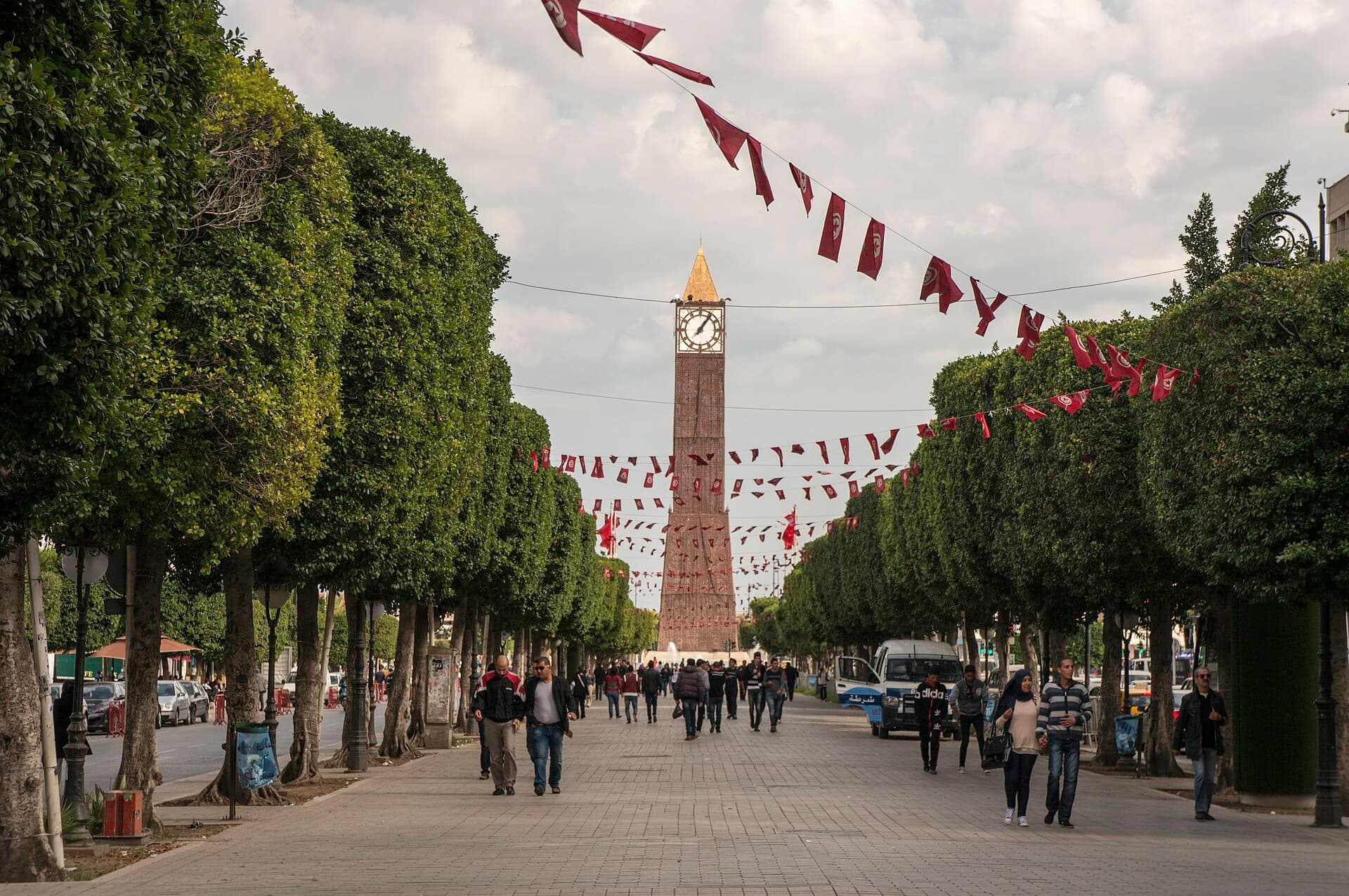 Avenue Habib Bourguiba, Tunis