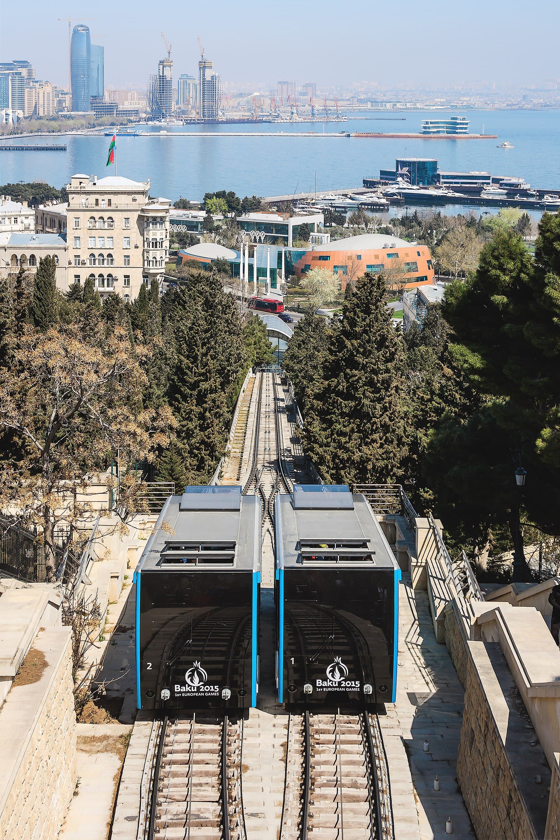 Baku Funicular and Highland Park