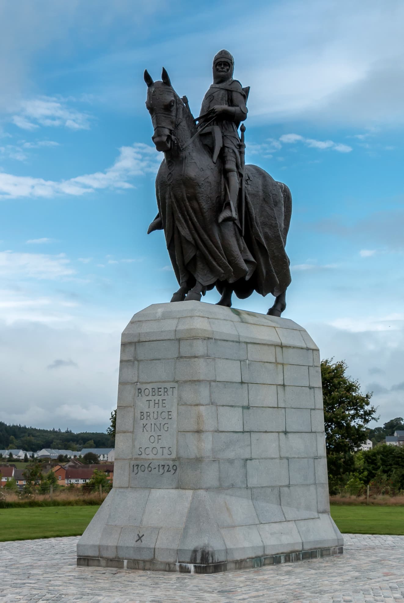 Bannockburn Battlefield and Robert the Bruce Statue, Stirling