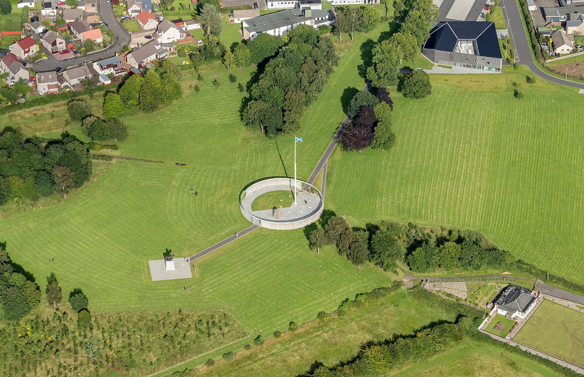 Bannockburn Battlefield and Robert the Bruce Statue, Stirling
