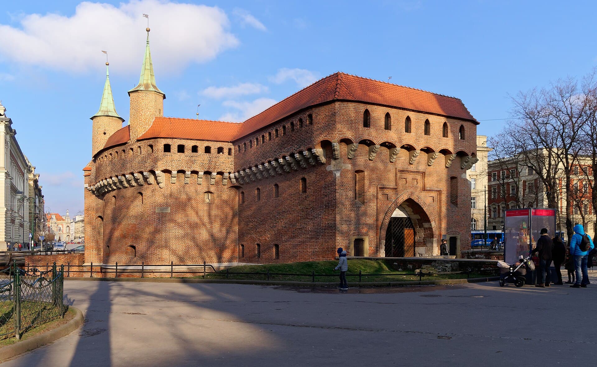 The Barbican, Florian Gate & Planty, Krakow