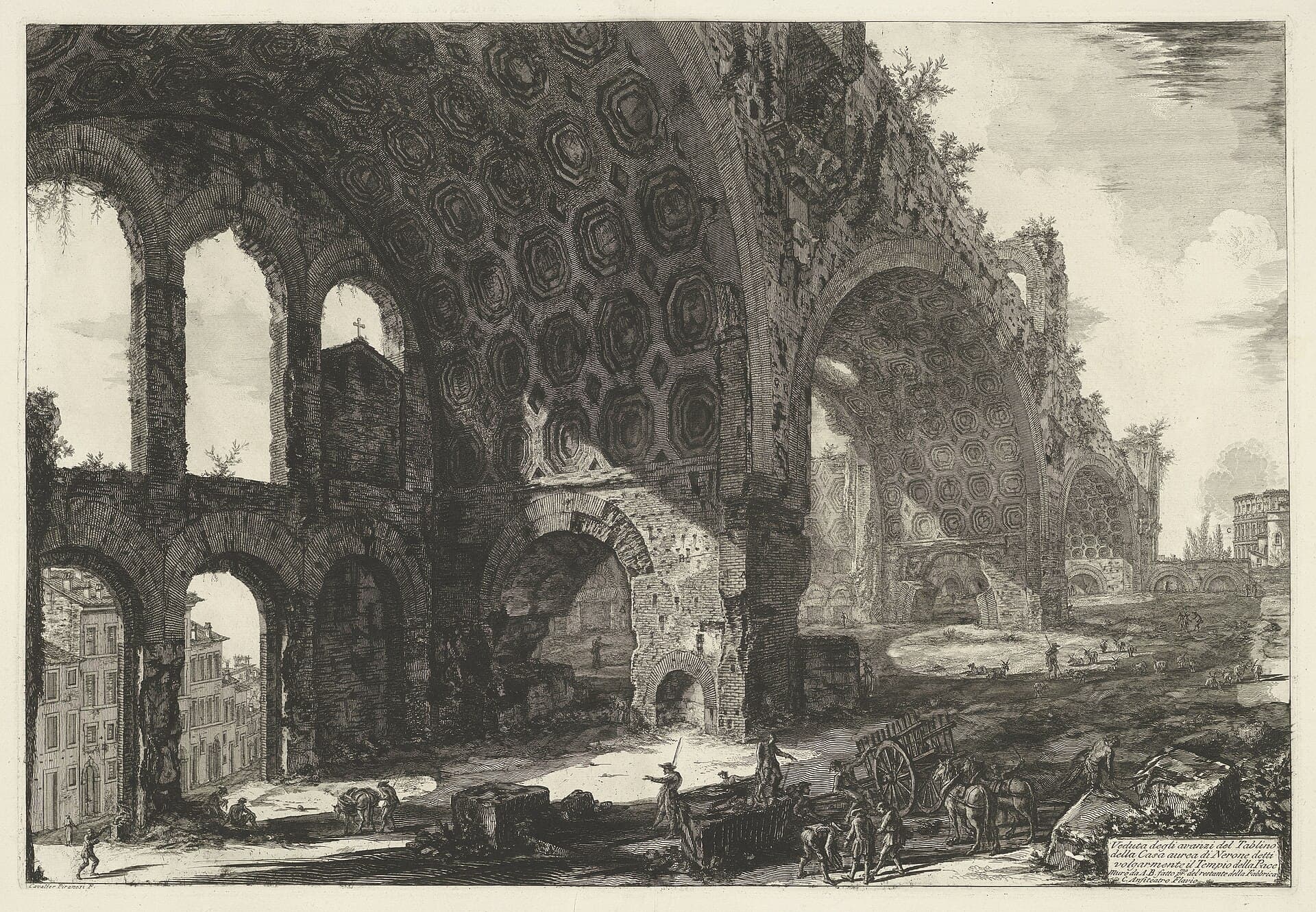 The Basilica of Maxentius, Rome