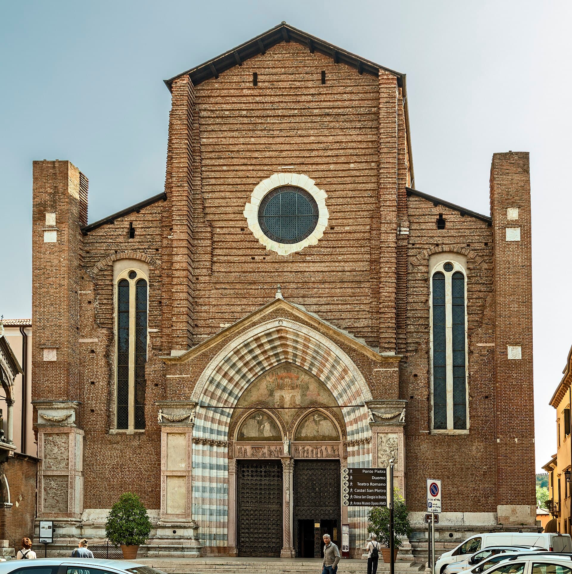 Basilica of Santa Anastasia, Verona, Italy