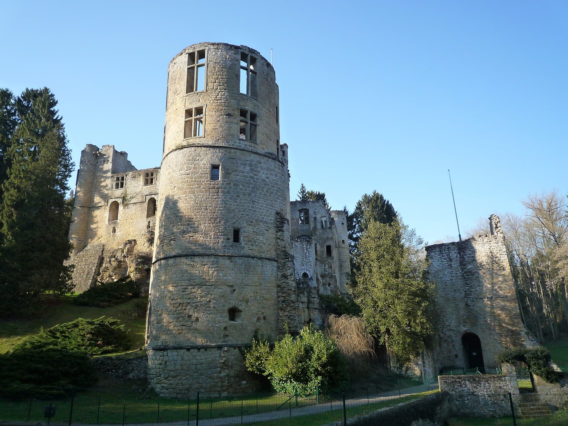 The Two Castles of Beaufort, Echternach