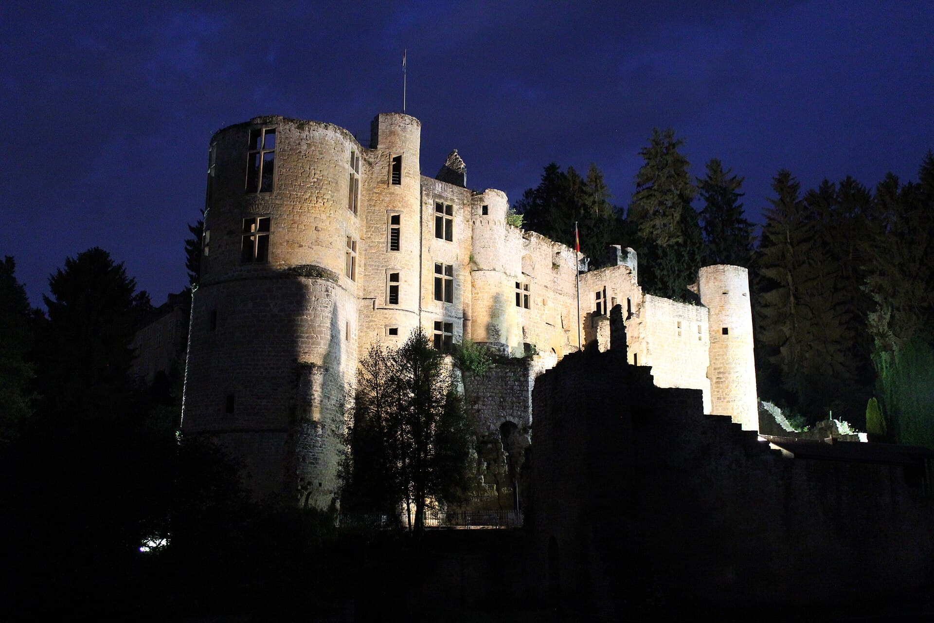 The Two Castles of Beaufort, Echternach