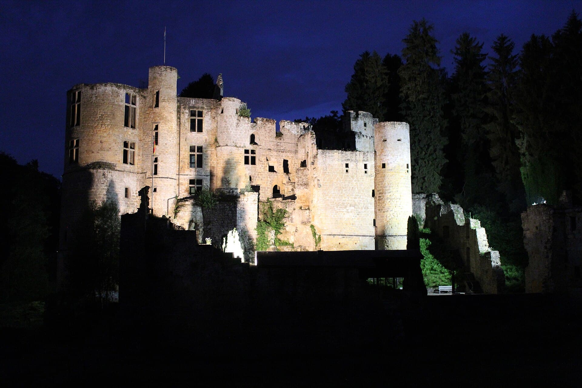 The Two Castles of Beaufort, Echternach