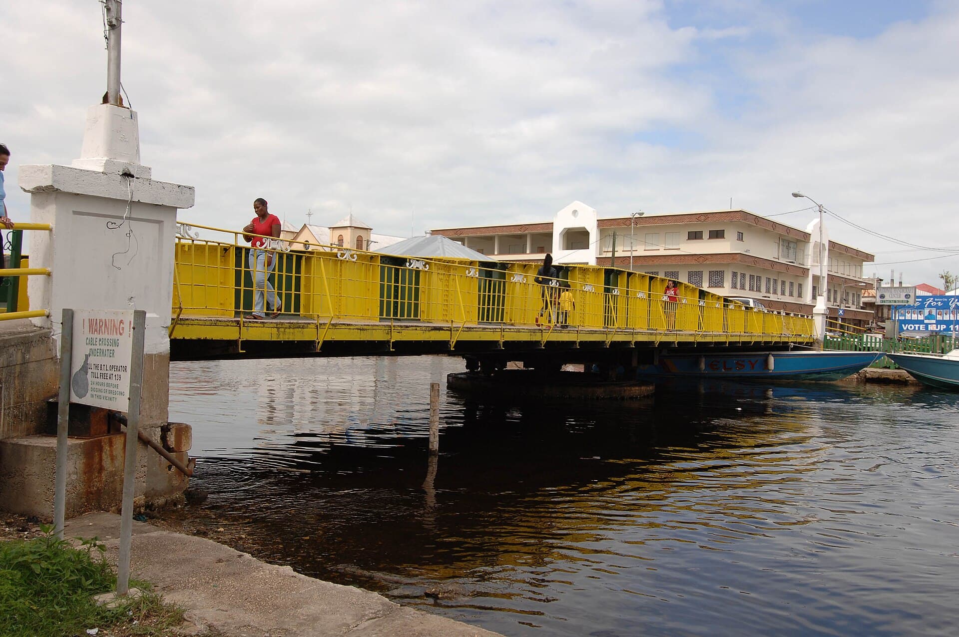 The Swing Bridge, Belize City