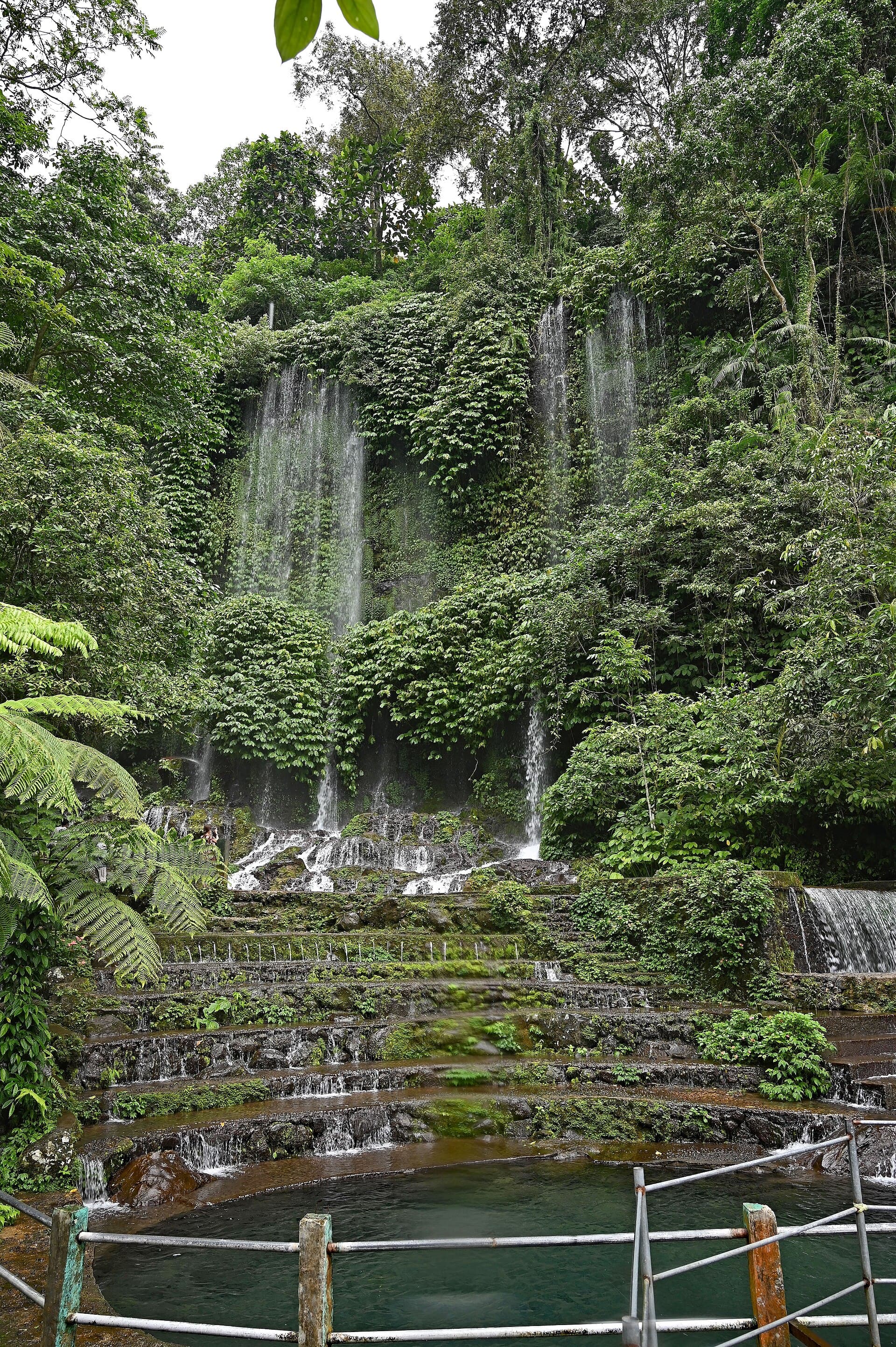 Benang Stokel and Kelambu waterfalls