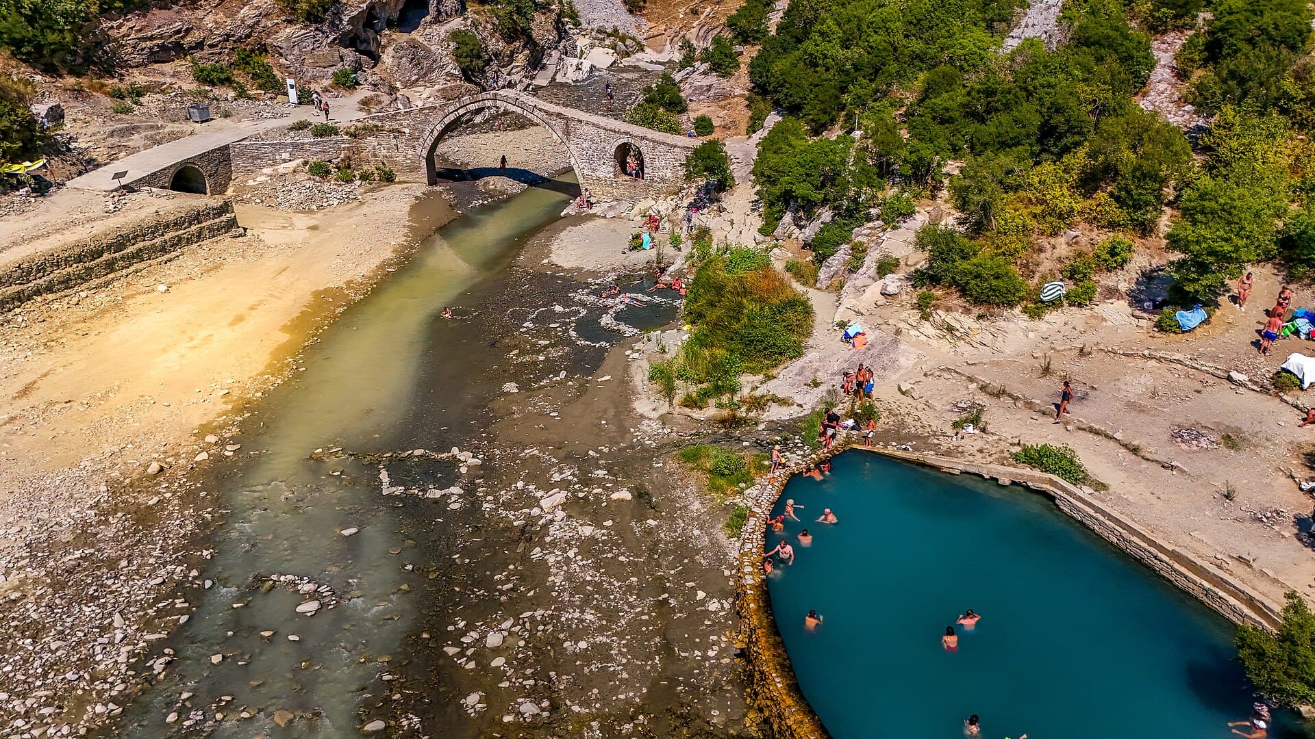 Bënja Thermal Baths, Përmet