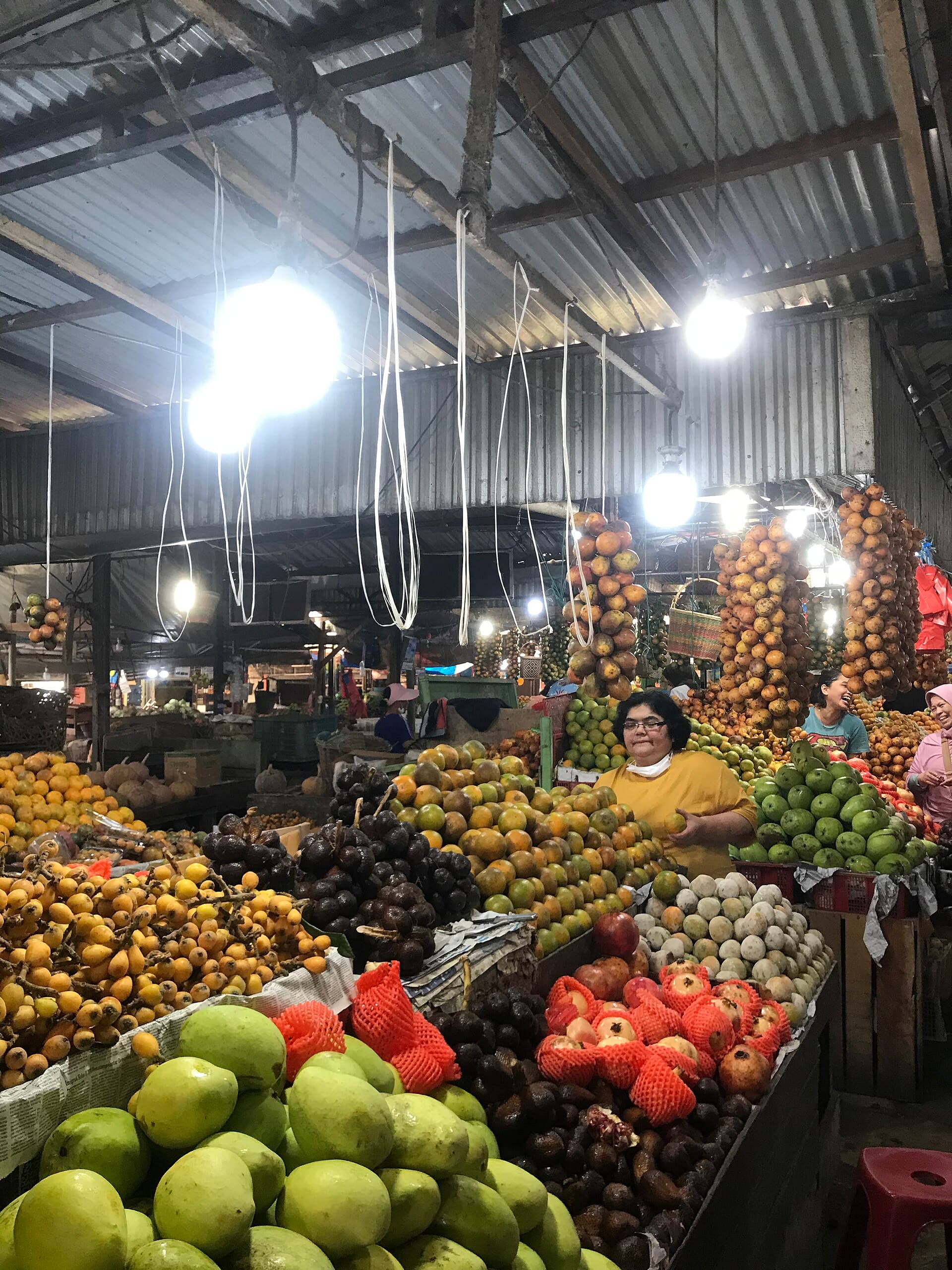 Berastagi fruit market