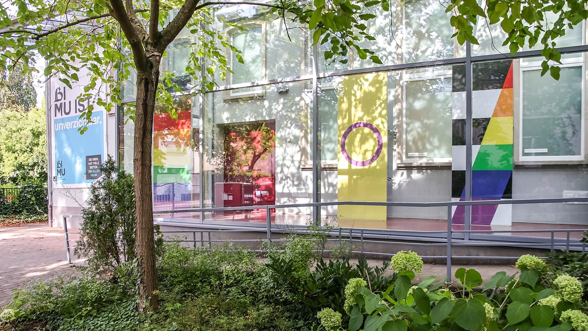The building on the Museumsufer