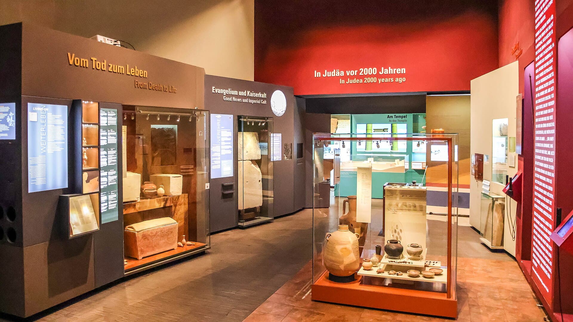 The interactive display aimed at families