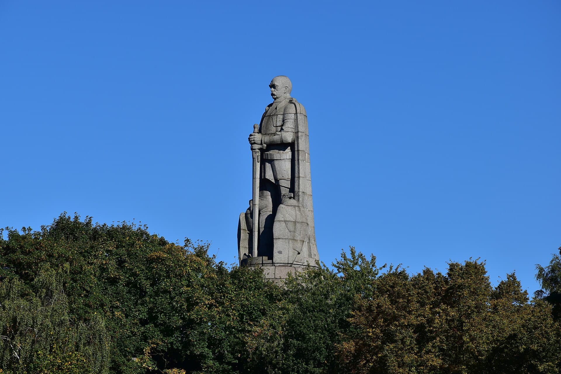The Bismarck Monument, Hamburg