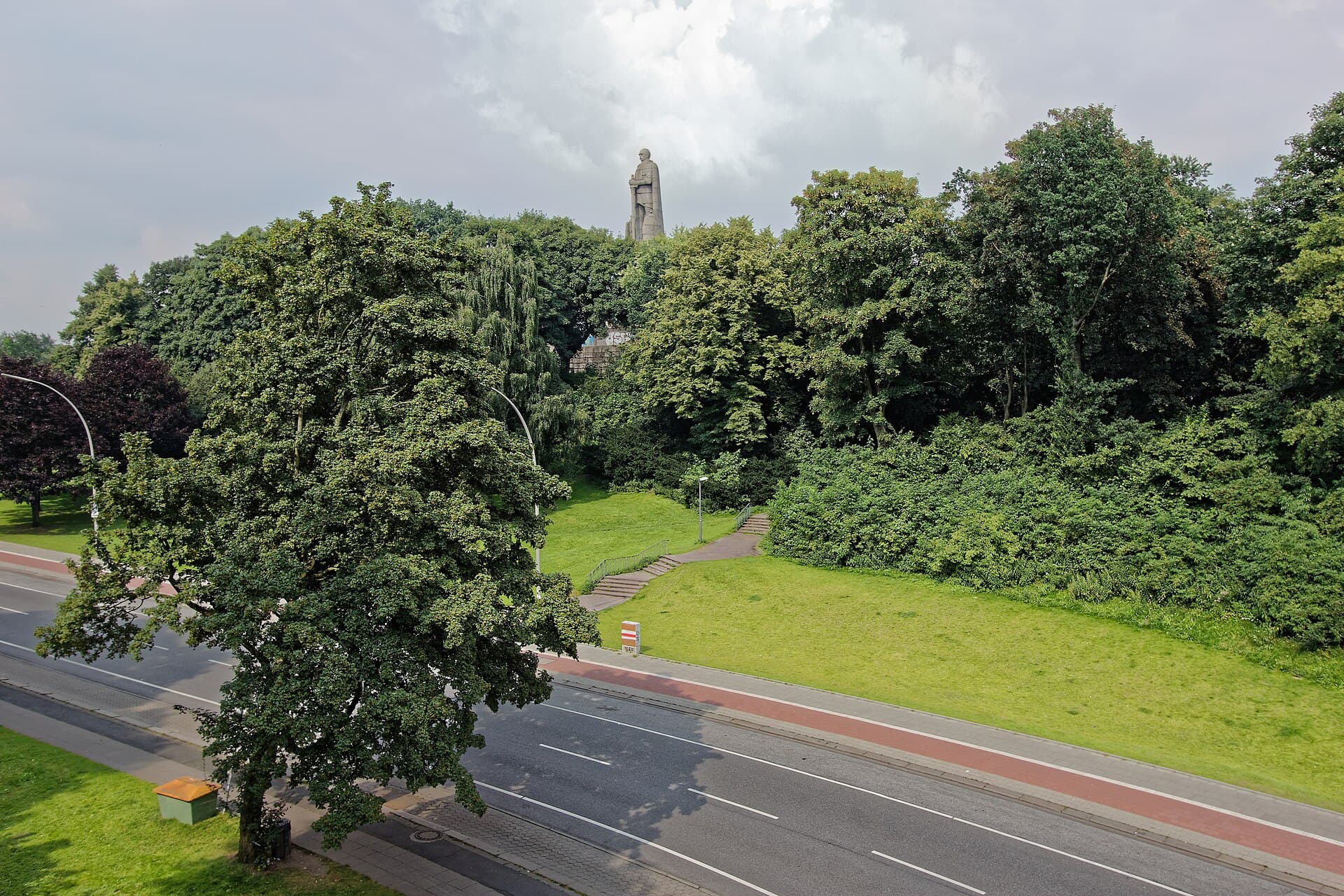 The Bismarck Monument, Hamburg