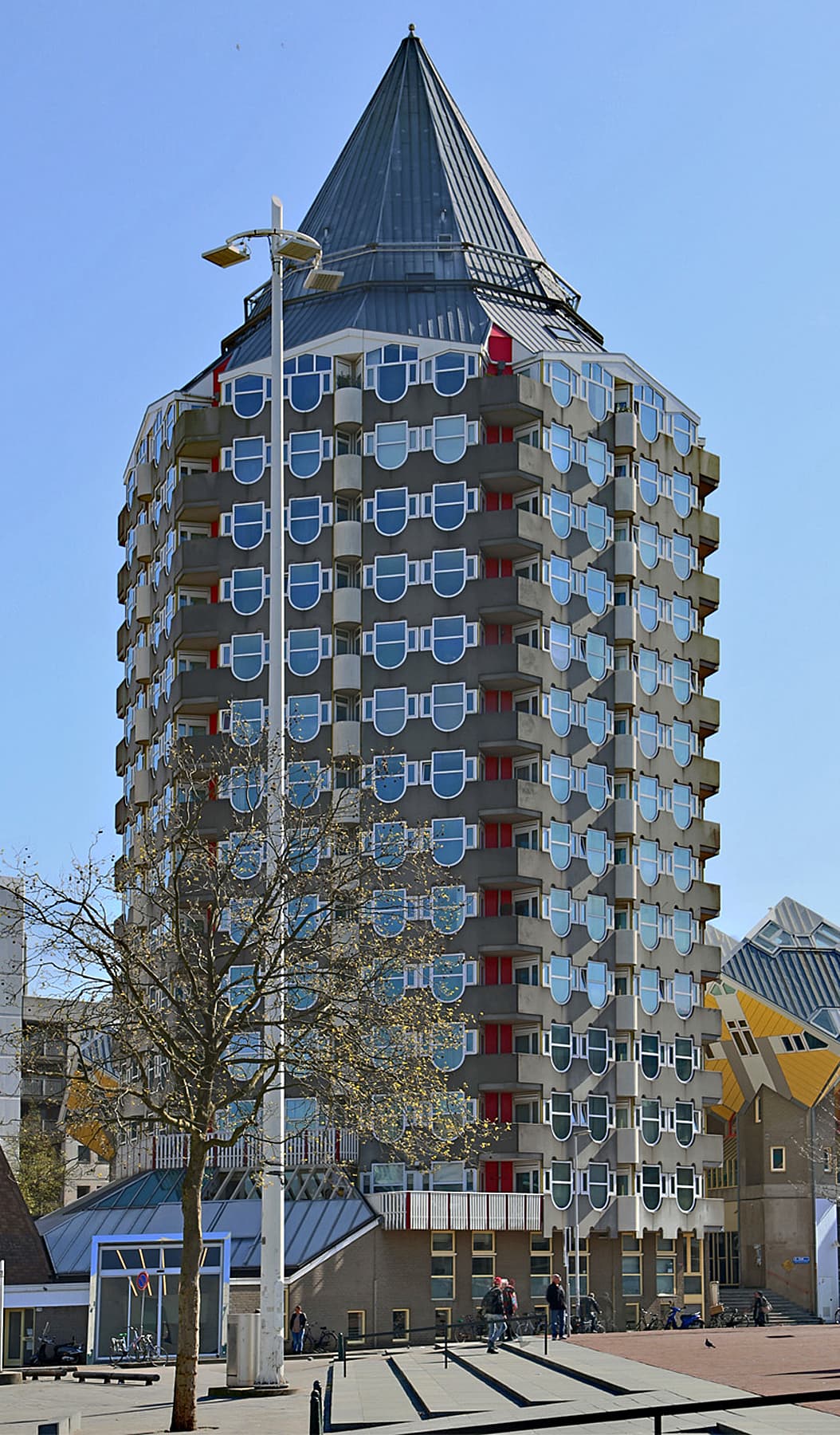 The Blaaktoren, the Pencil, Rotterdam