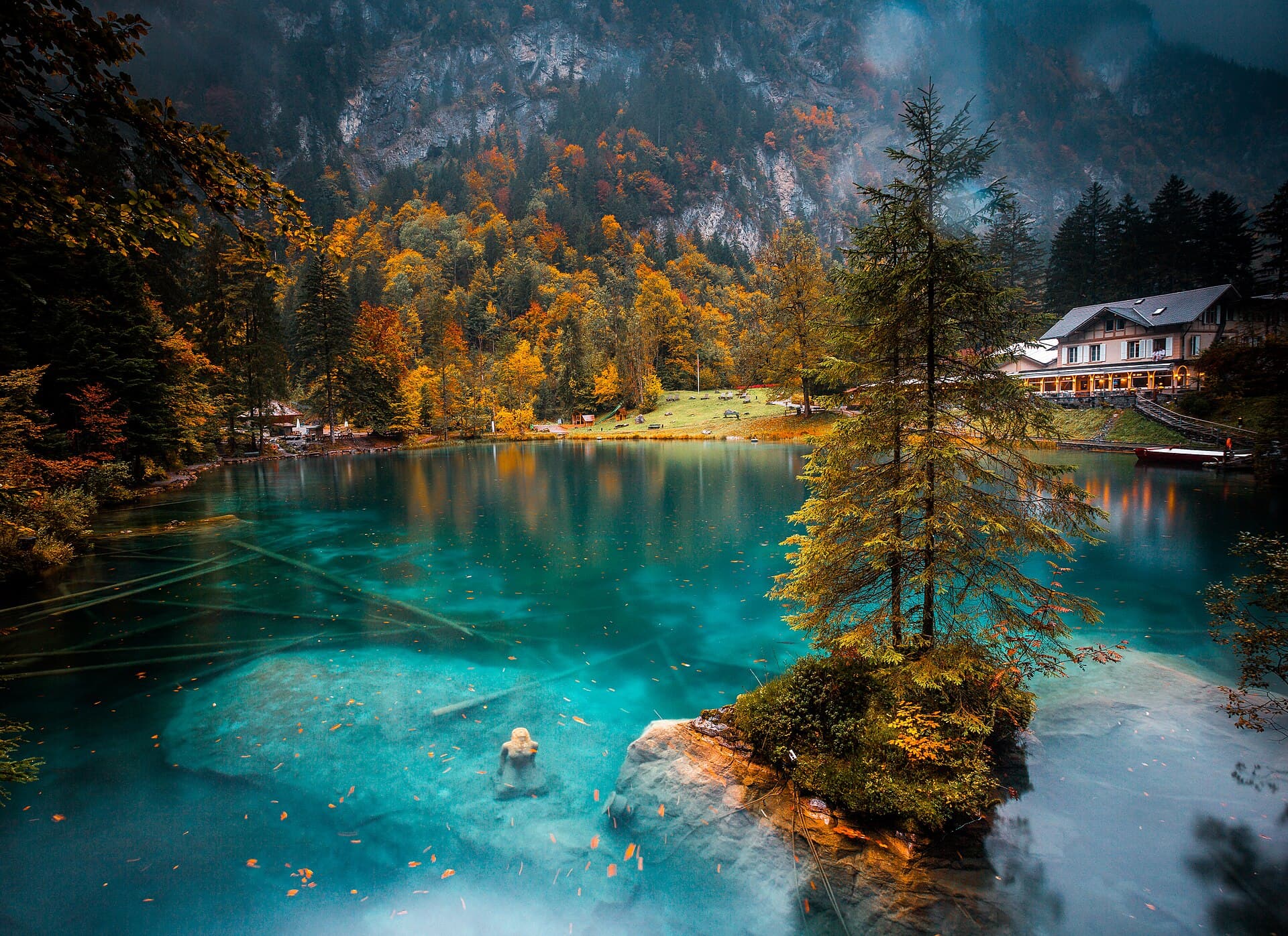 Blausee (the Blue Lake), Interlaken