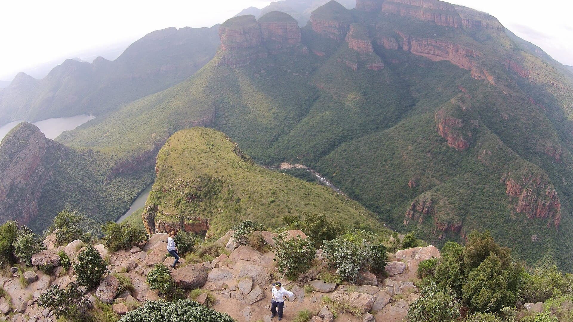 Blyde River Canyon and the Three Rondavels