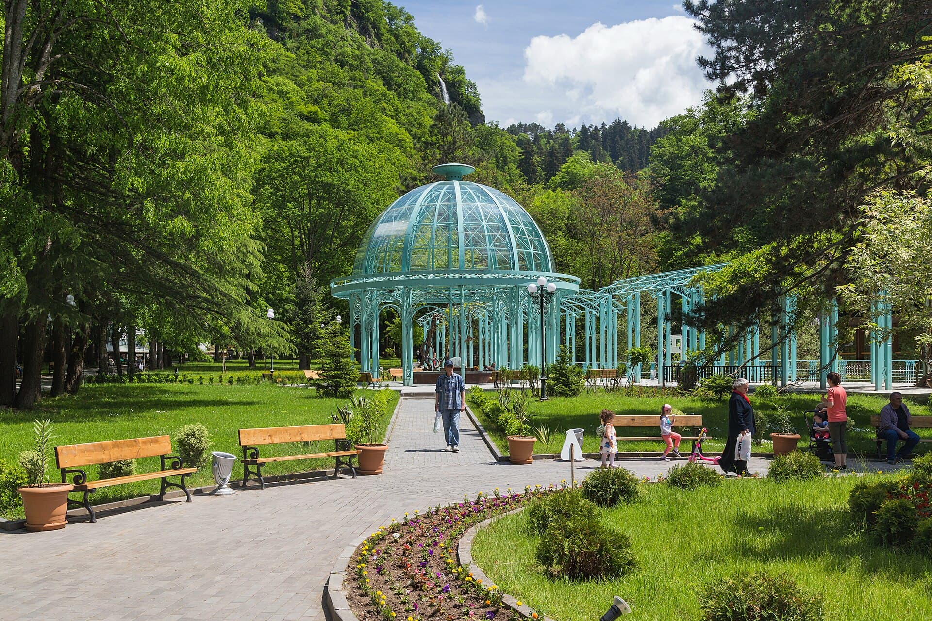 Borjomi Central Park and Mineral Spring