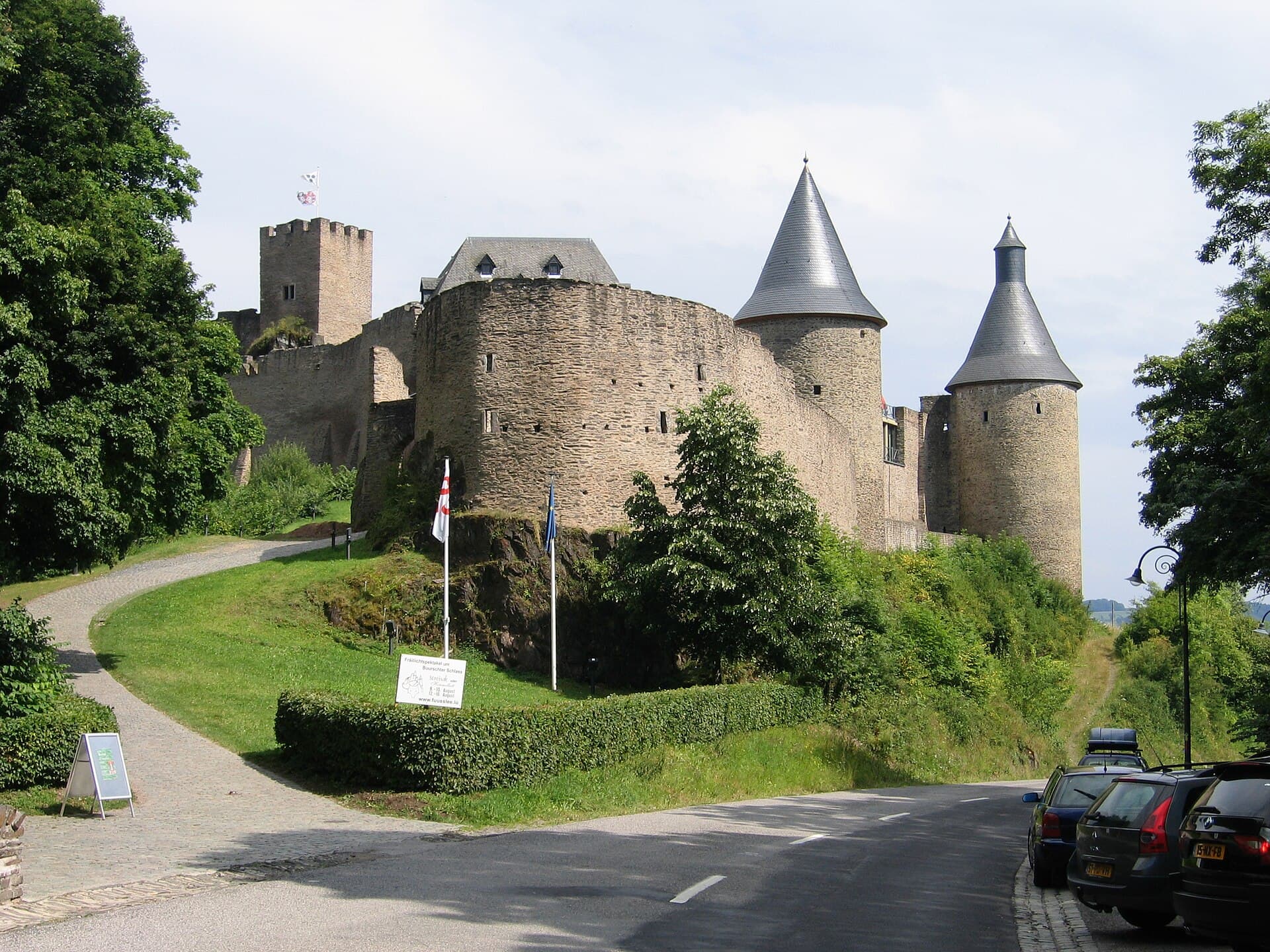 Bourscheid Castle, Vianden